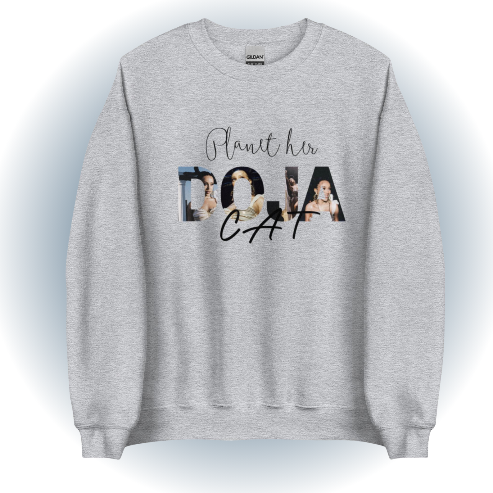 Doja Cat Planet Her Sweatshirt - R&b Merch Doja Cat Planet Her Sweatshirt - R&b Merch