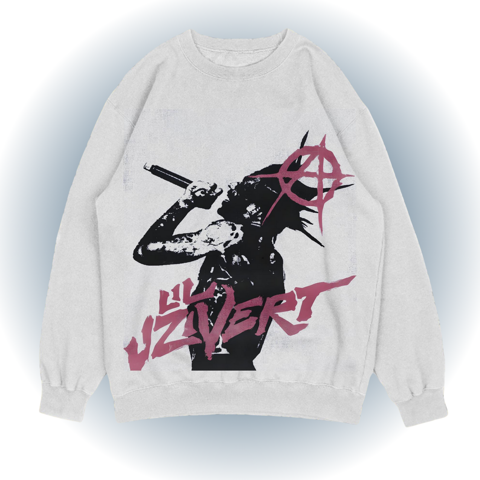 Lil Uzi Vert Pink Tape Sweatshirt - Rapper Merch
