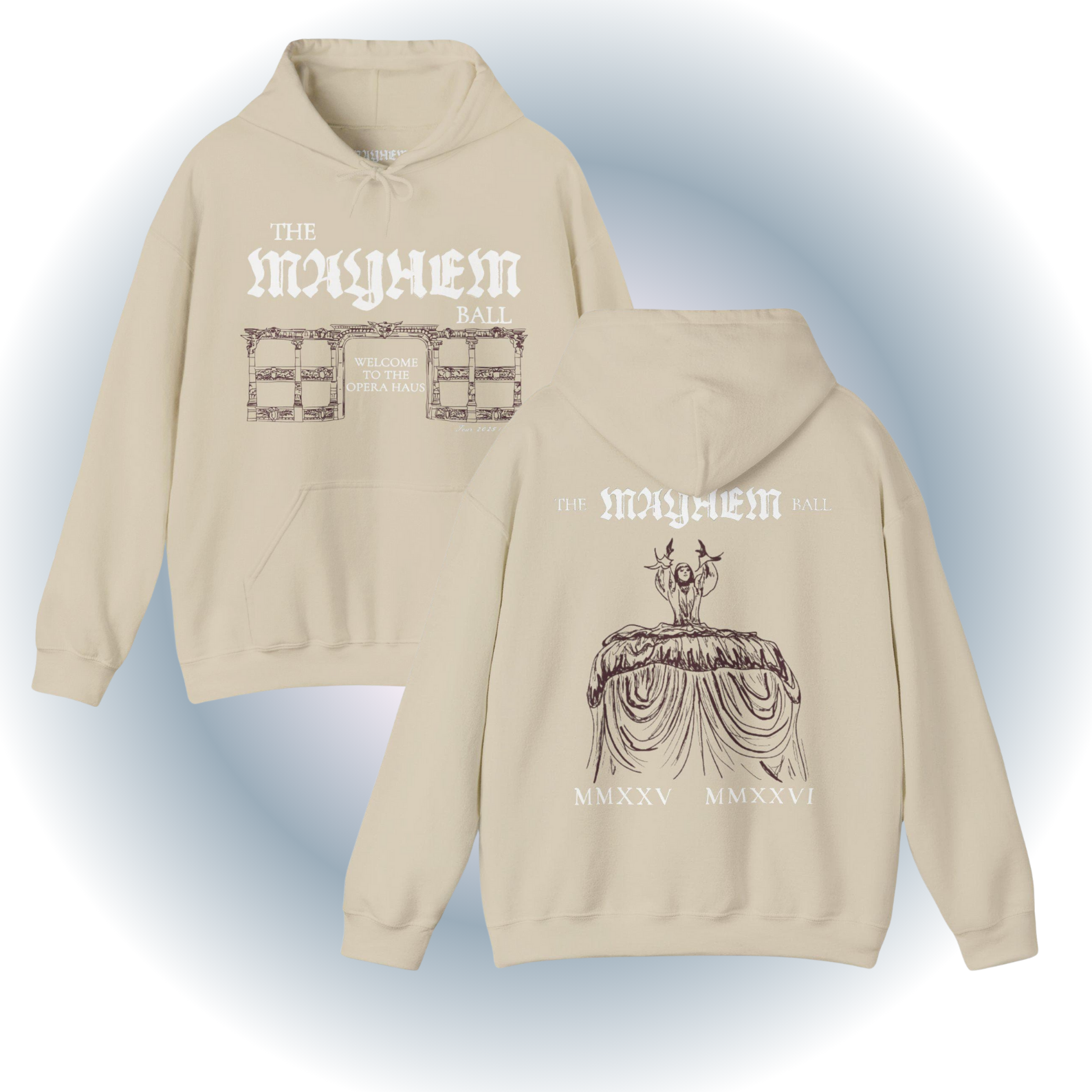 The Mayhem Ball Hoodie – Gothic Opera Haus Edition The Mayhem Ball Hoodie – Gothic Opera Haus Edition