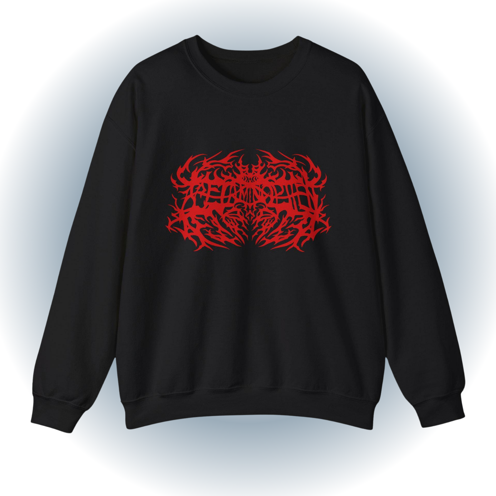 Demon Tribal Tattoo Sweatshirt - Streetwear Style