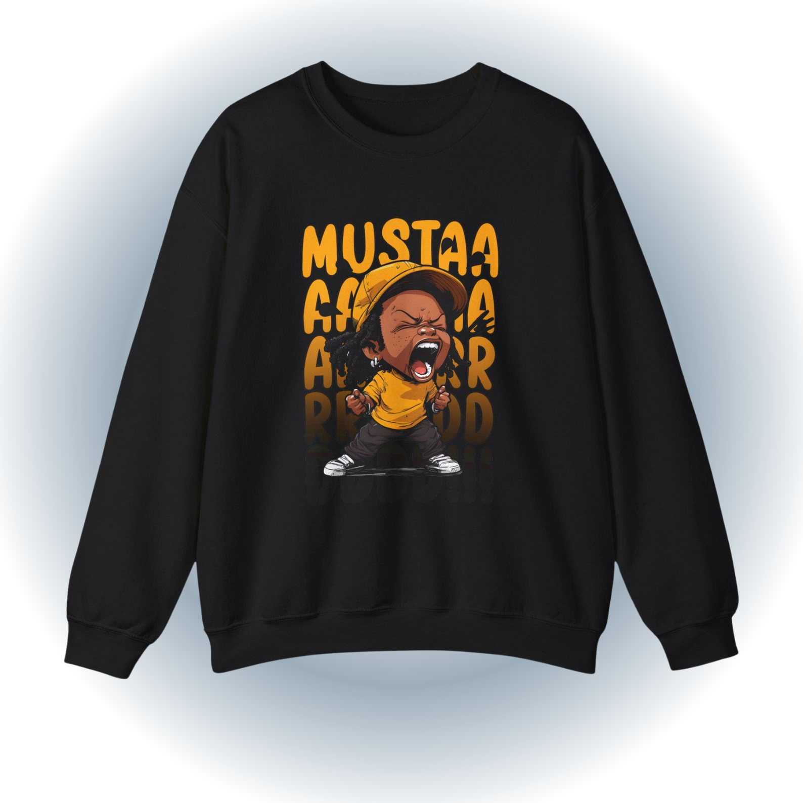 Mustard Seed Rapper Sweatshirt - Hip Hop Streetwear