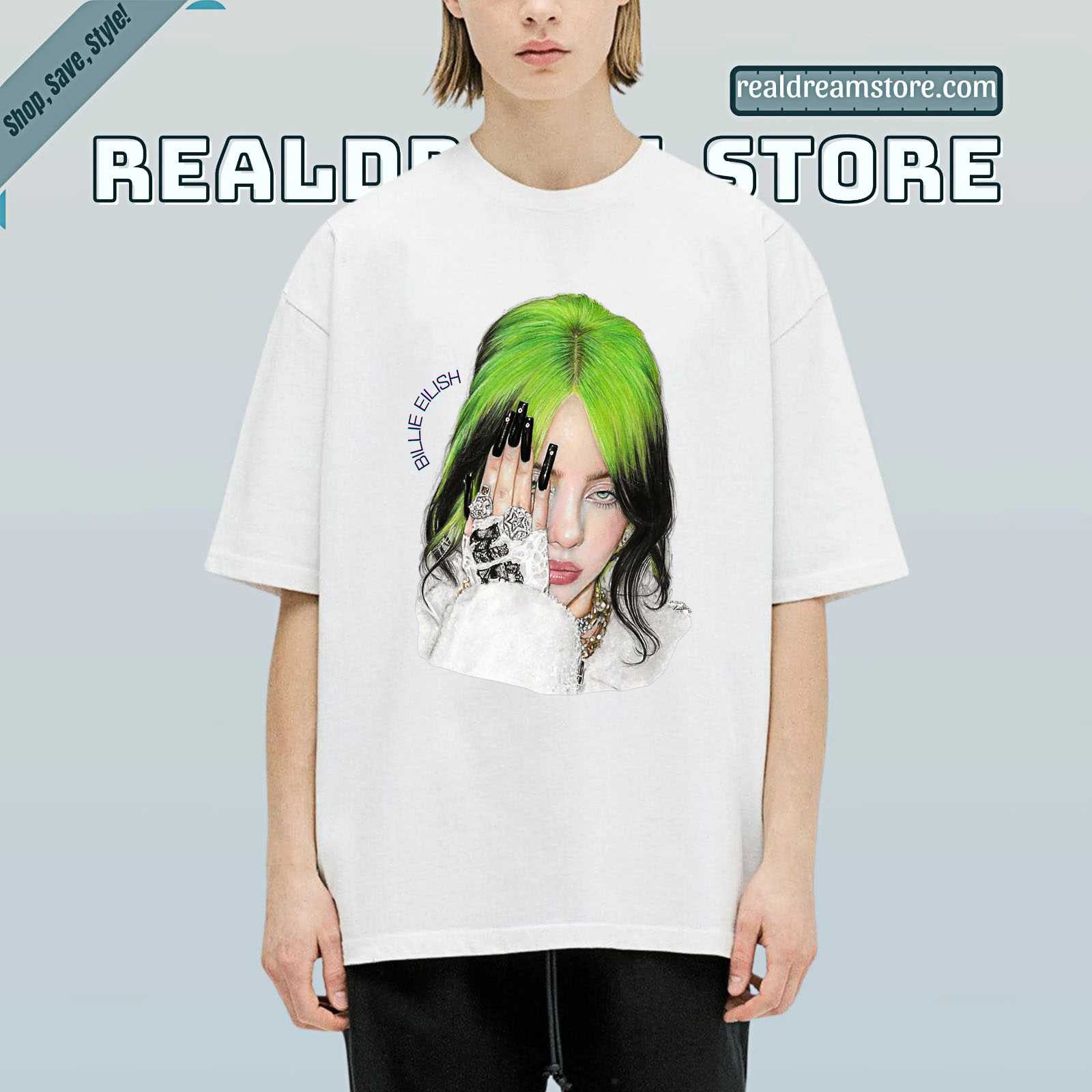 Billie Eilish Electric Tee - Billie Eilish Cool Tshirt