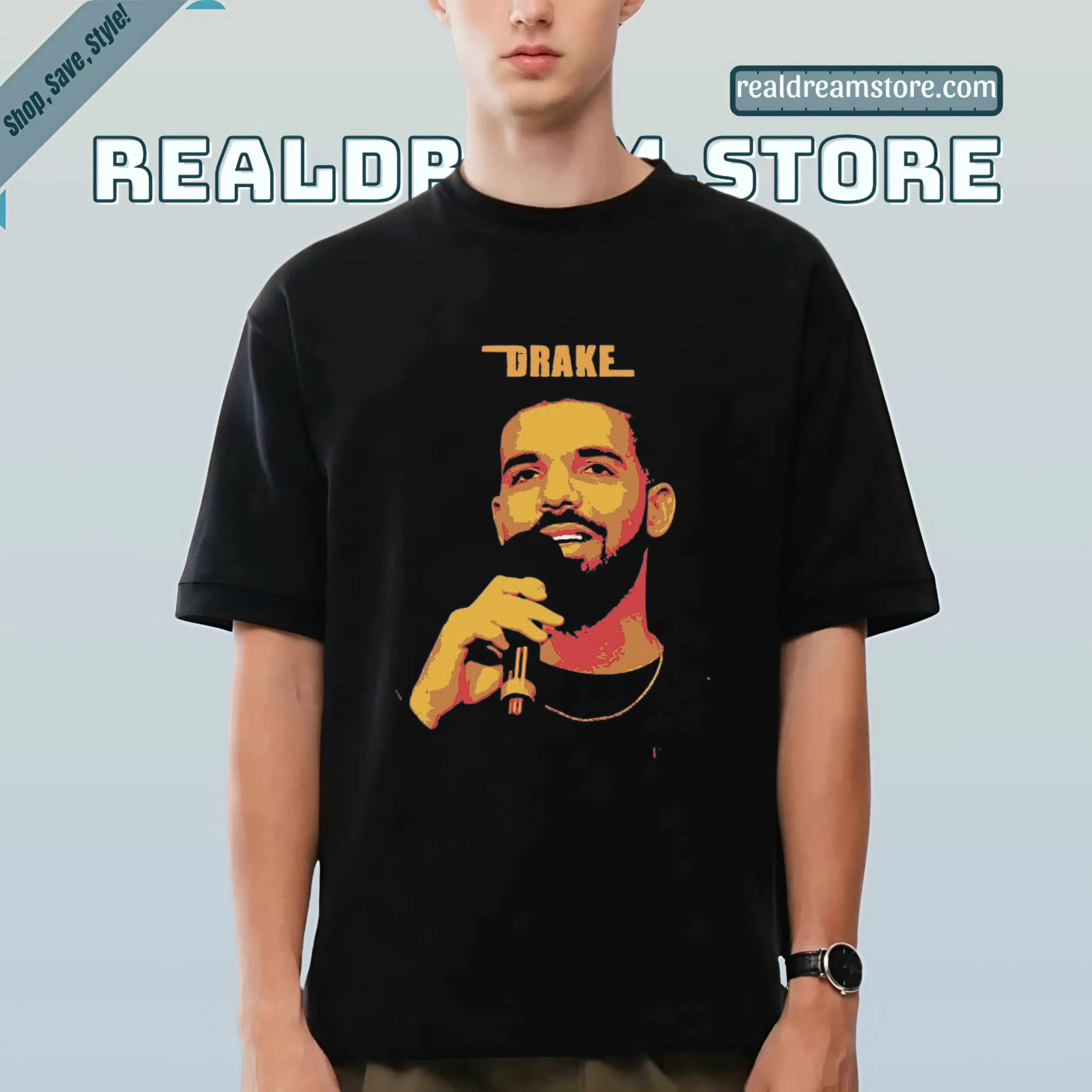 Drake Golden Flow Tee - Drake King Of Rap Tshirt