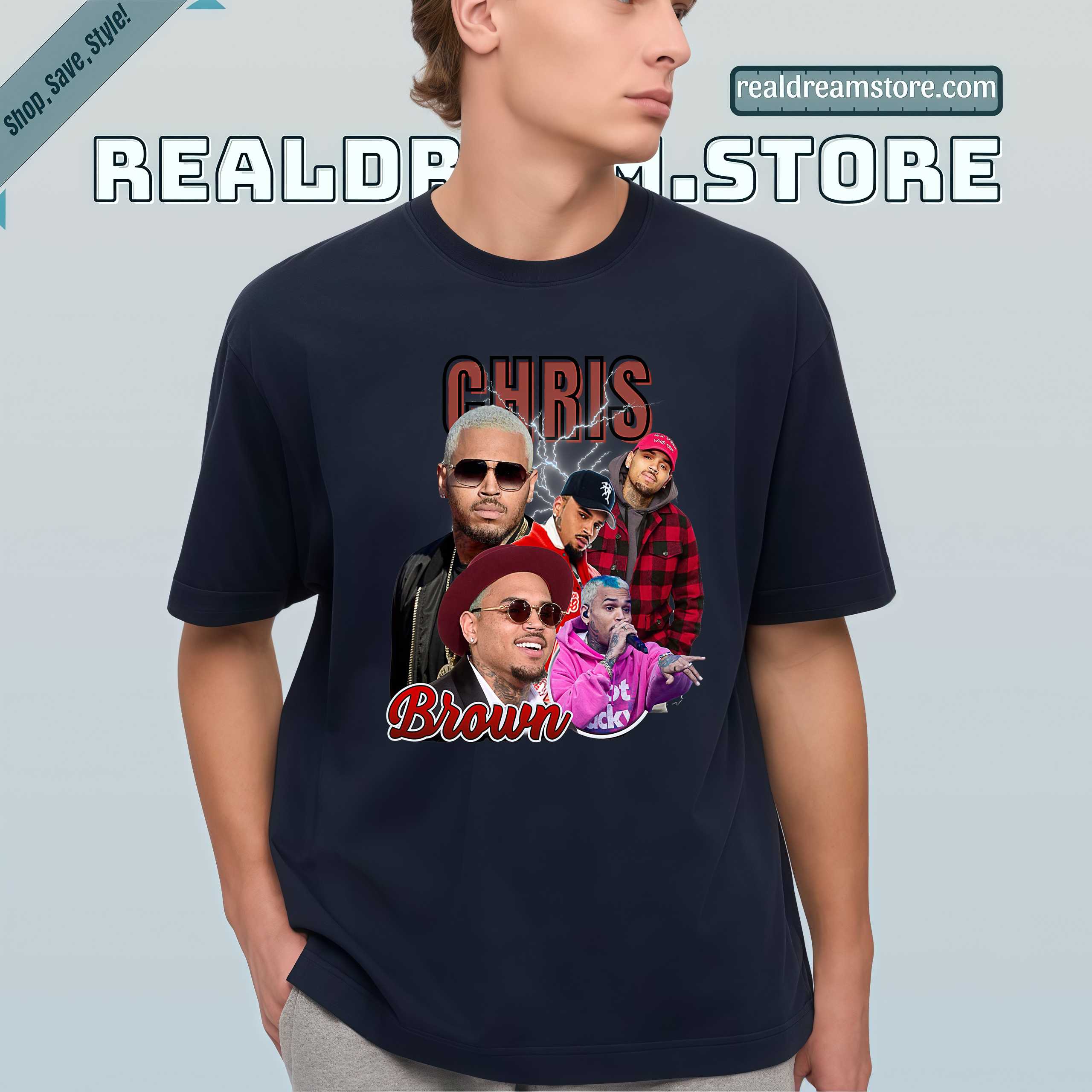 The Chris Brown Experience Tee - Chris Brown Vibes Dark Color Tshirt The Chris Brown Experience Tee - Chris Brown Vibes Dark Color Tshirt