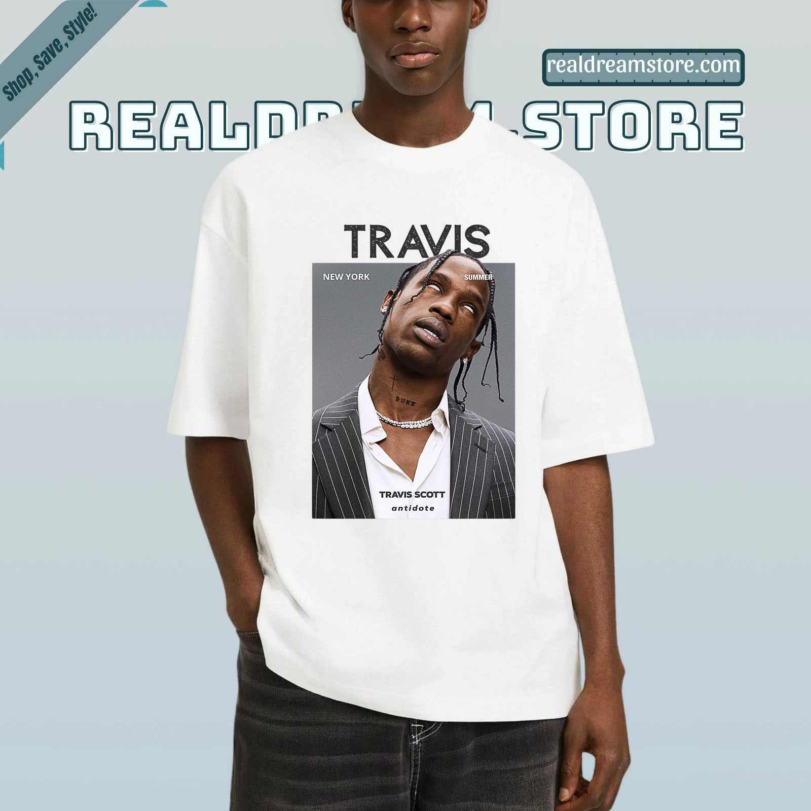 Travis Scott Antidote Magazine Tee - Official Travis Scott Tshirt Travis Scott Antidote Magazine Tee - Official Travis Scott Tshirt