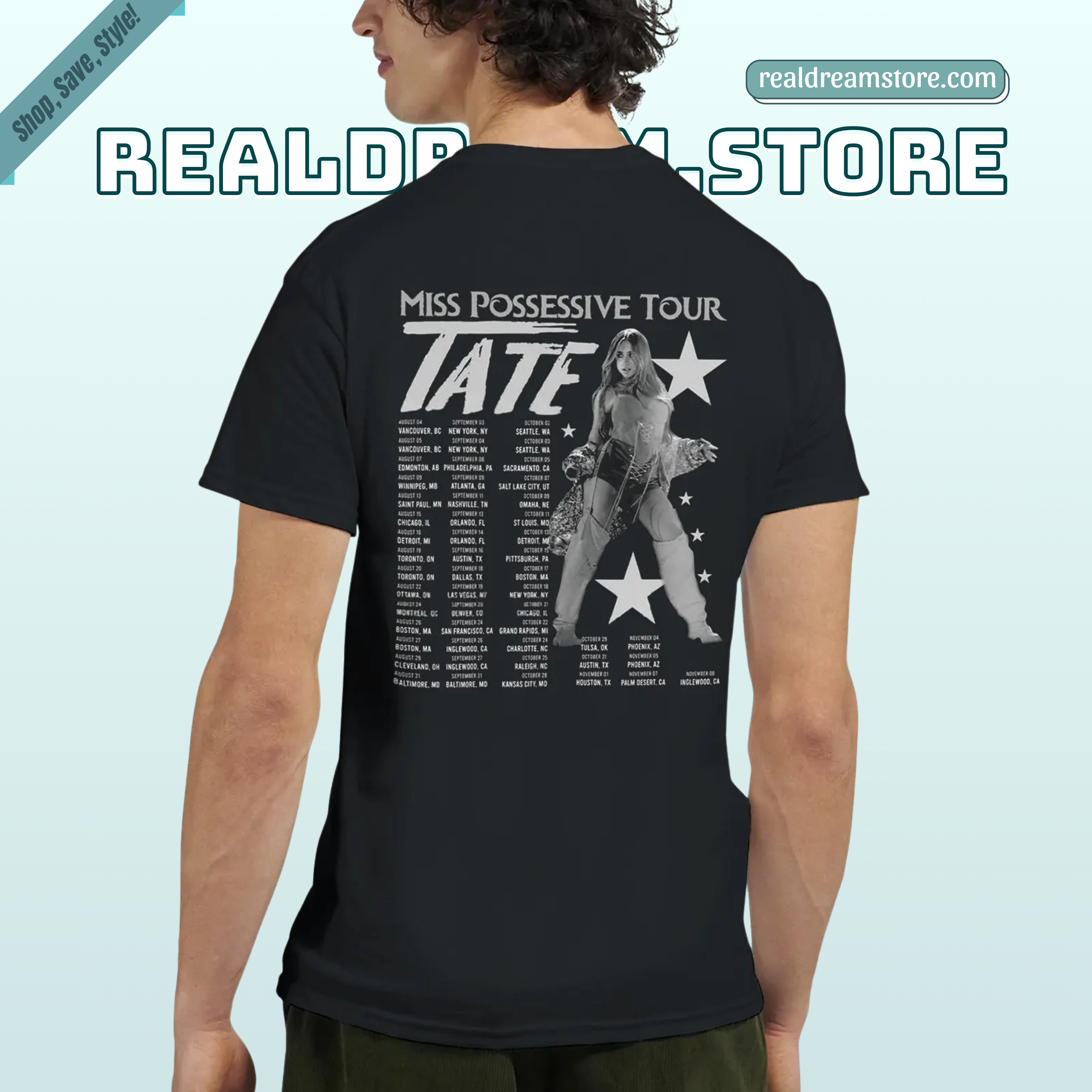 Tate Mcrae 2025 Concert Tee - Tate Mcrae Fan Gift Shirt