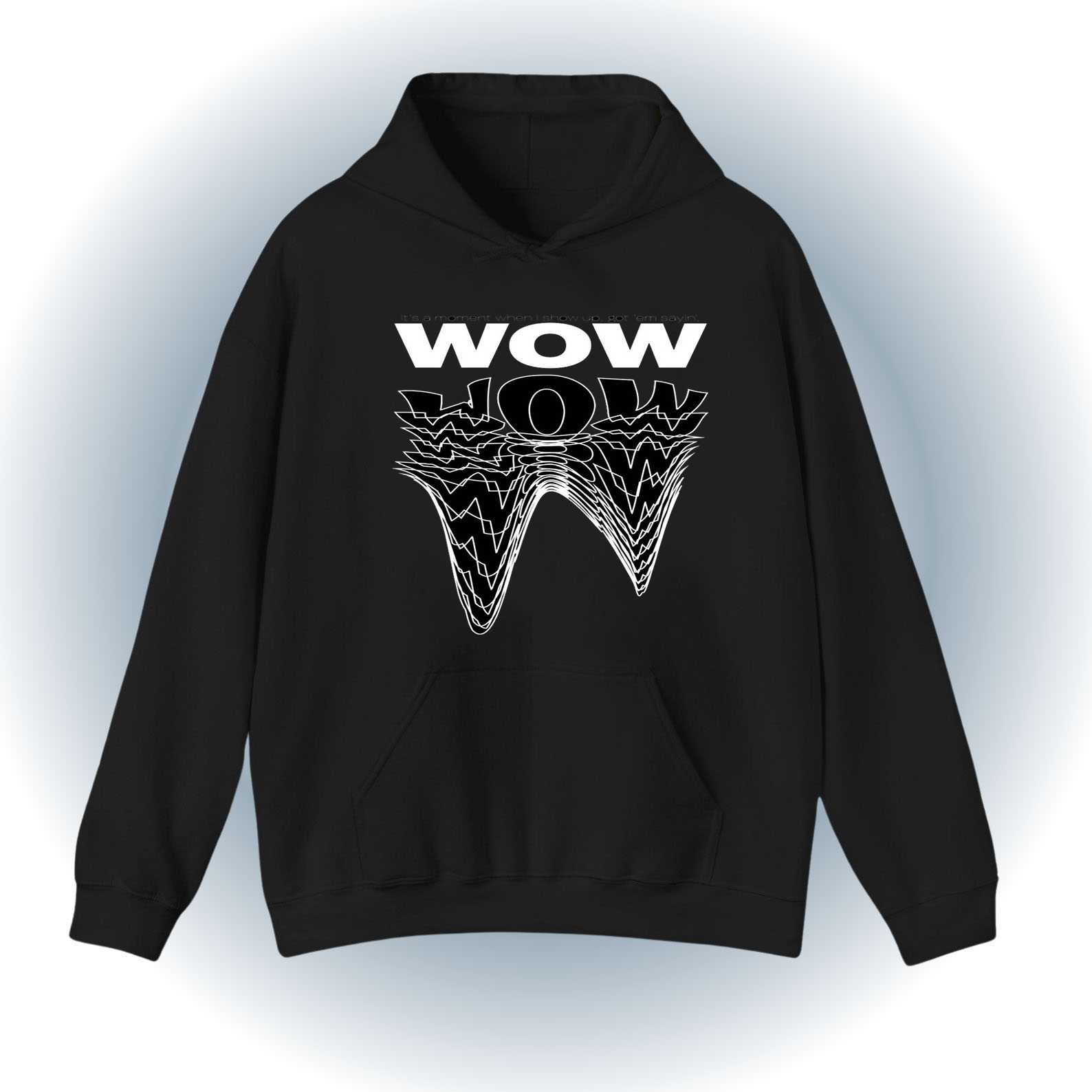 Wave Effect Hoodie – Wow Distortion Hoodie