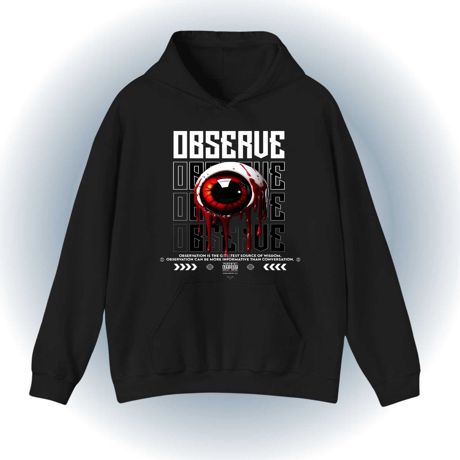 Observe Hoodie – Bloody Eye Hoodie
