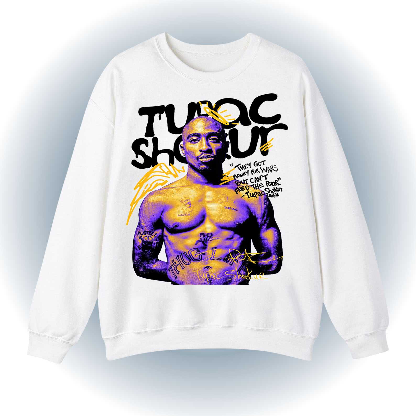 Tupac Shakur Sweatshirt – Thug Life Sweatshirt