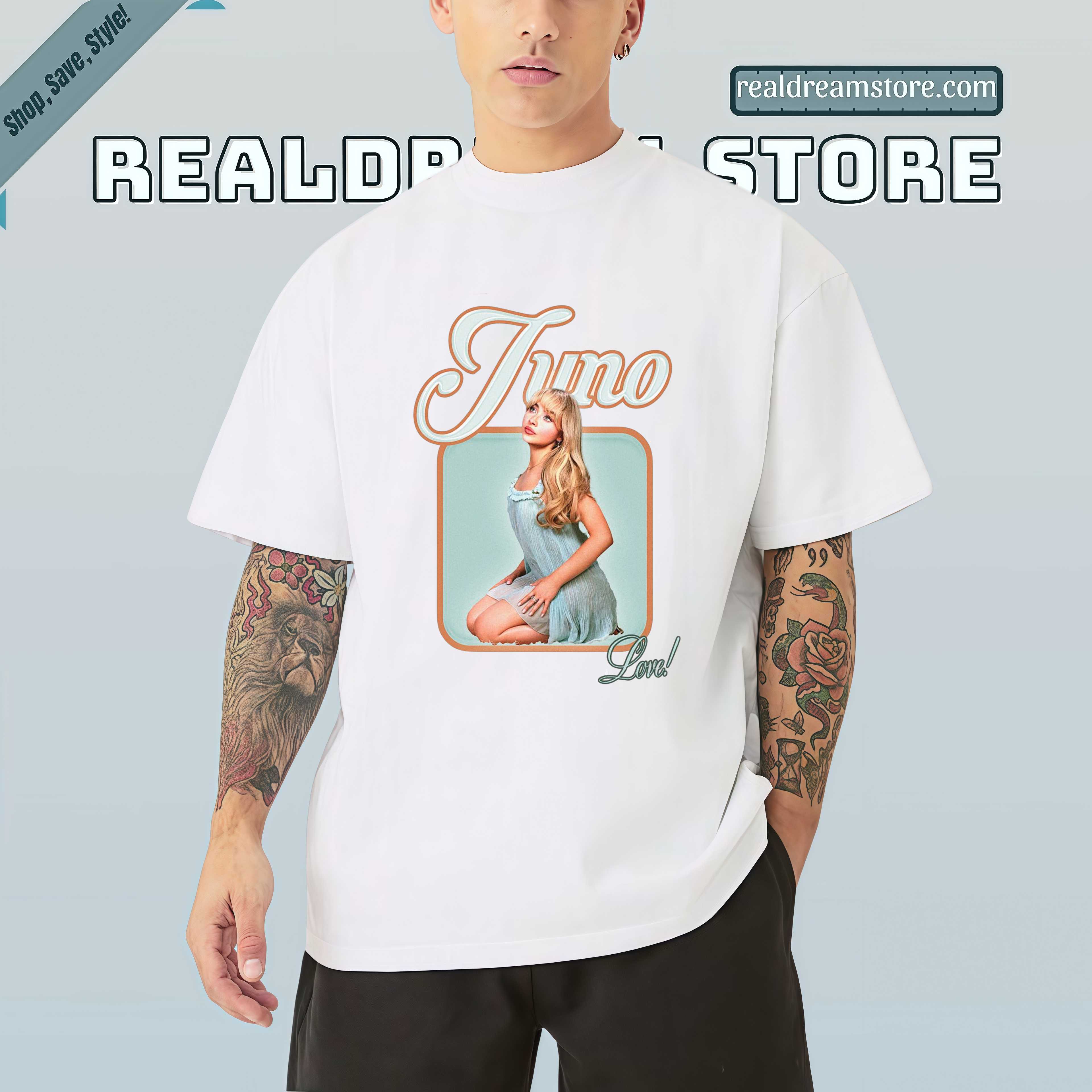 Juno Love Era Sabrina Carpenter Tee - Soft Retro Pop Aesthetic Shirt Juno Love Era Sabrina Carpenter Tee - Soft Retro Pop Aesthetic Shirt