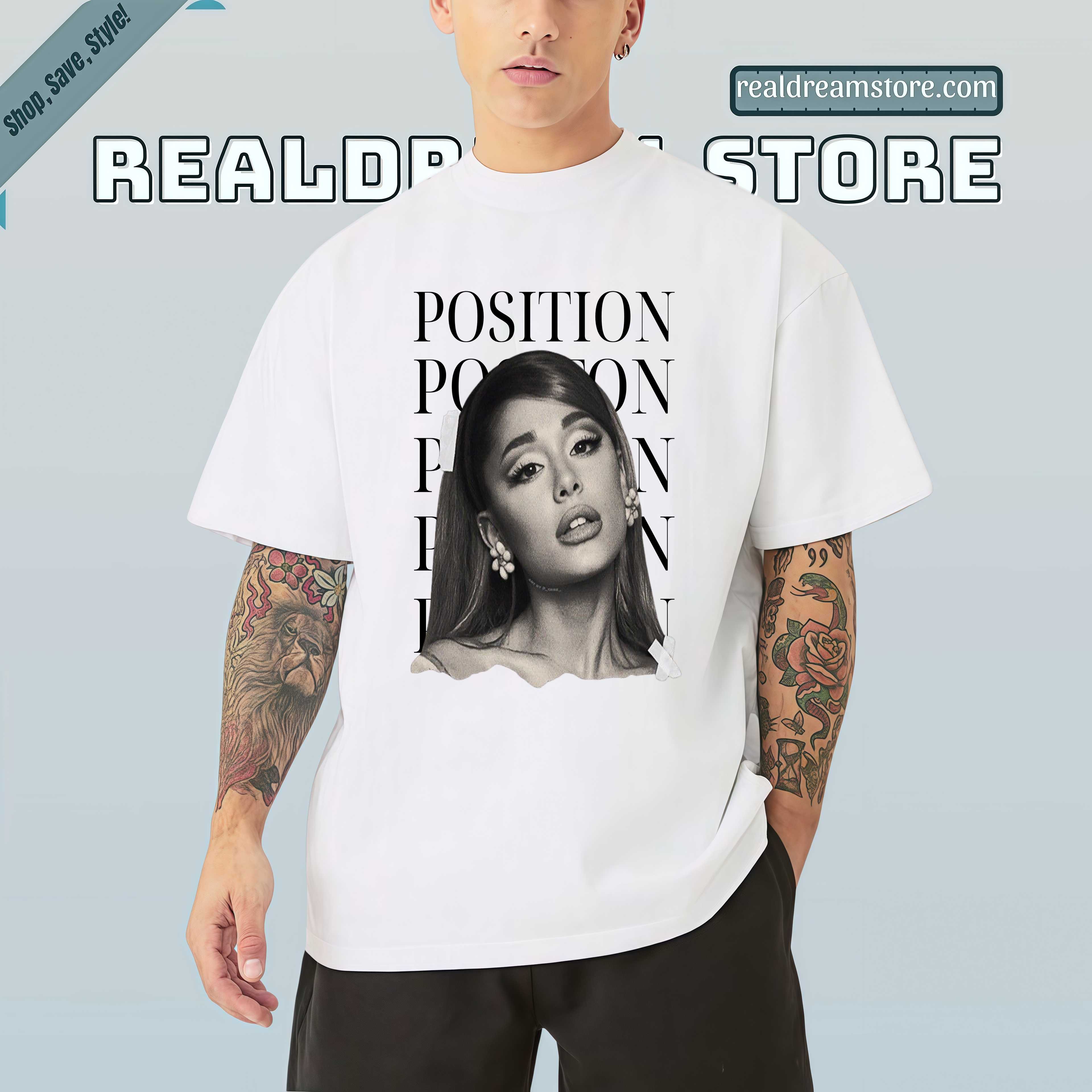 Positions Portrait Tee - Ariana Grande Classic Tshirt Positions Portrait Tee - Ariana Grande Classic Tshirt