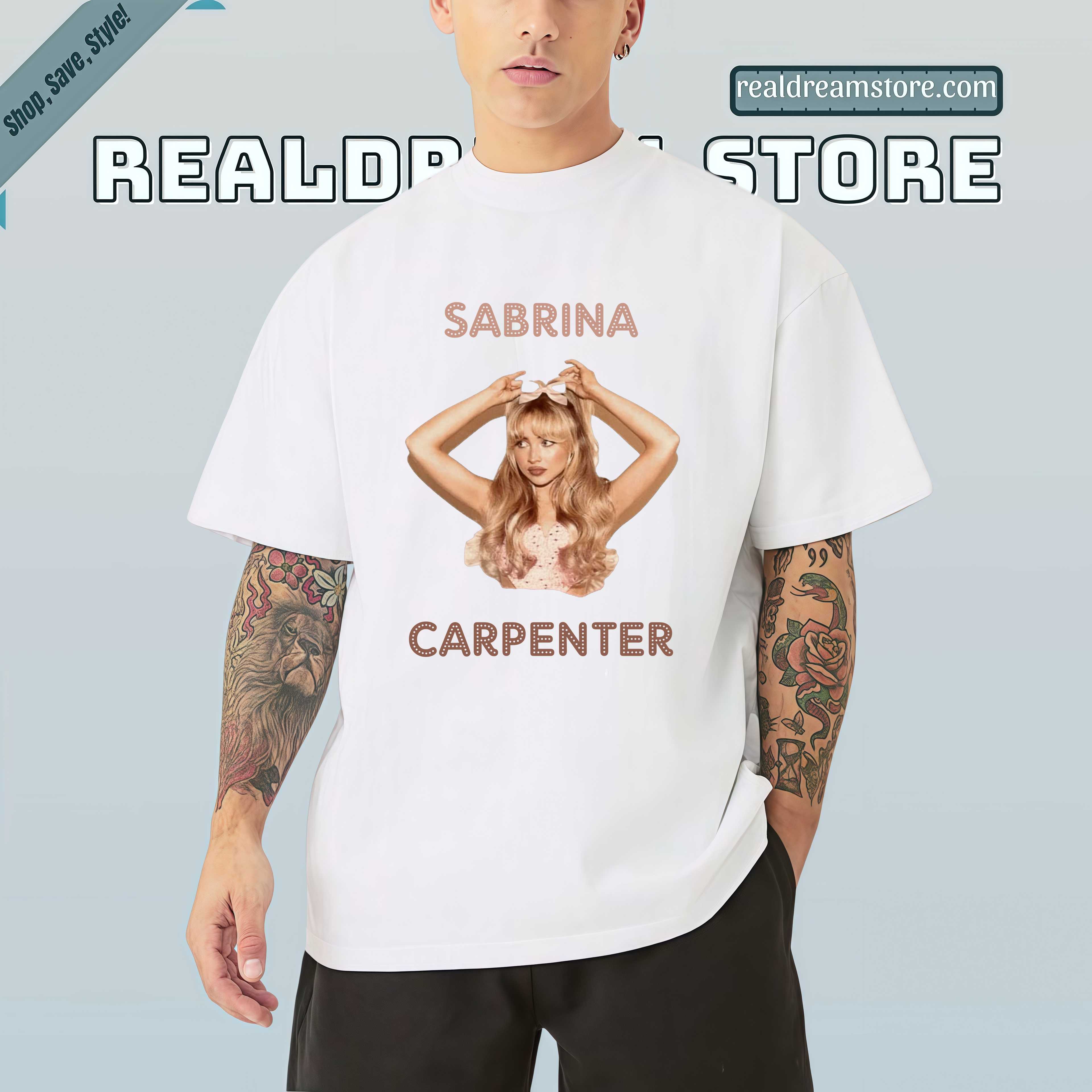 Sabrina Carpenter Bow Babe Tee - Sweetheart Pop Aesthetic Shirt Sabrina Carpenter Bow Babe Tee - Sweetheart Pop Aesthetic Shirt