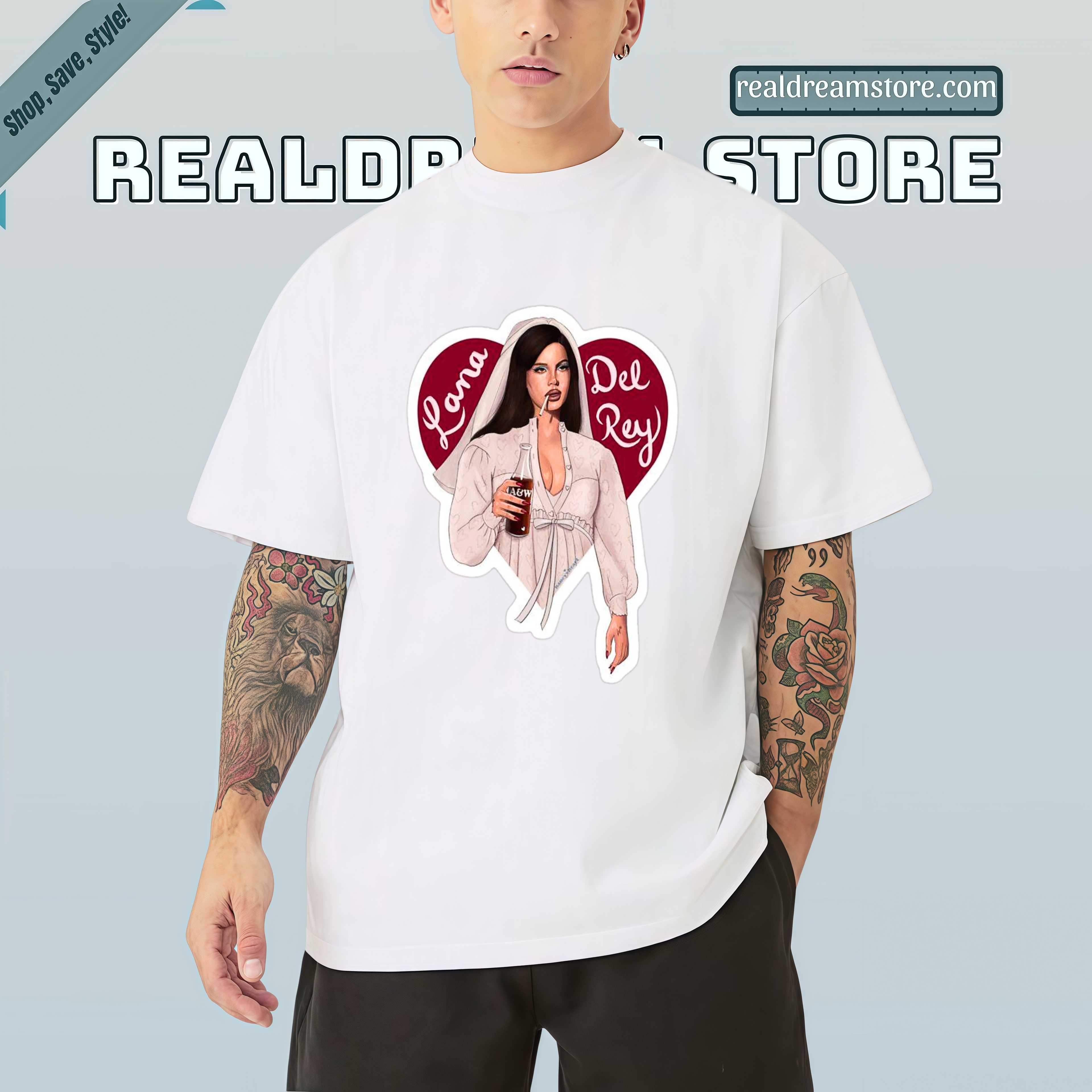 Bride With A&w Tee - Lana Del Rey Retro Graphic Tee Bride With A&w Tee - Lana Del Rey Retro Graphic Tee