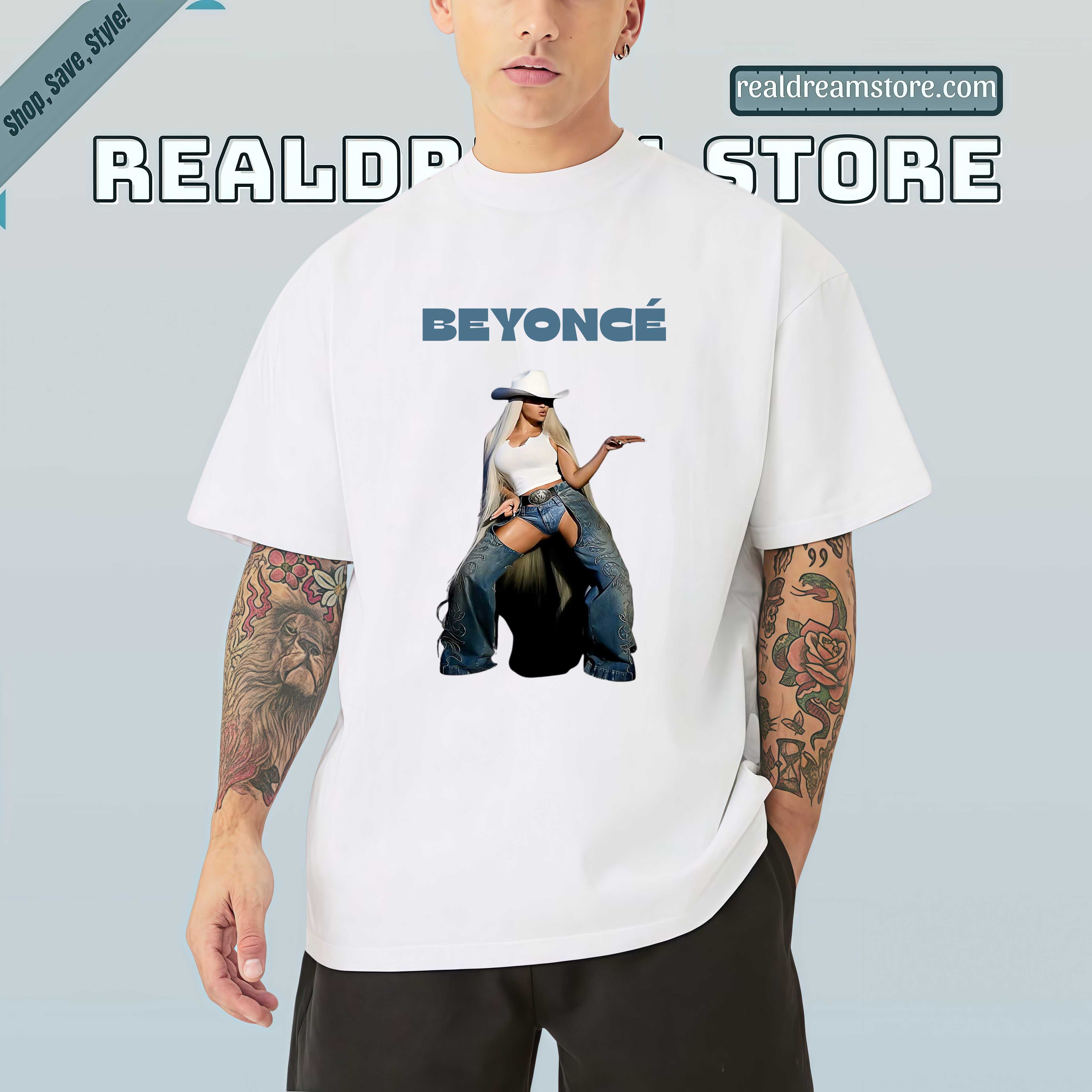 Cowboy Chic Beyoncé Tee - Queen B Vibes Tshirt Cowboy Chic Beyoncé Tee - Queen B Vibes Tshirt