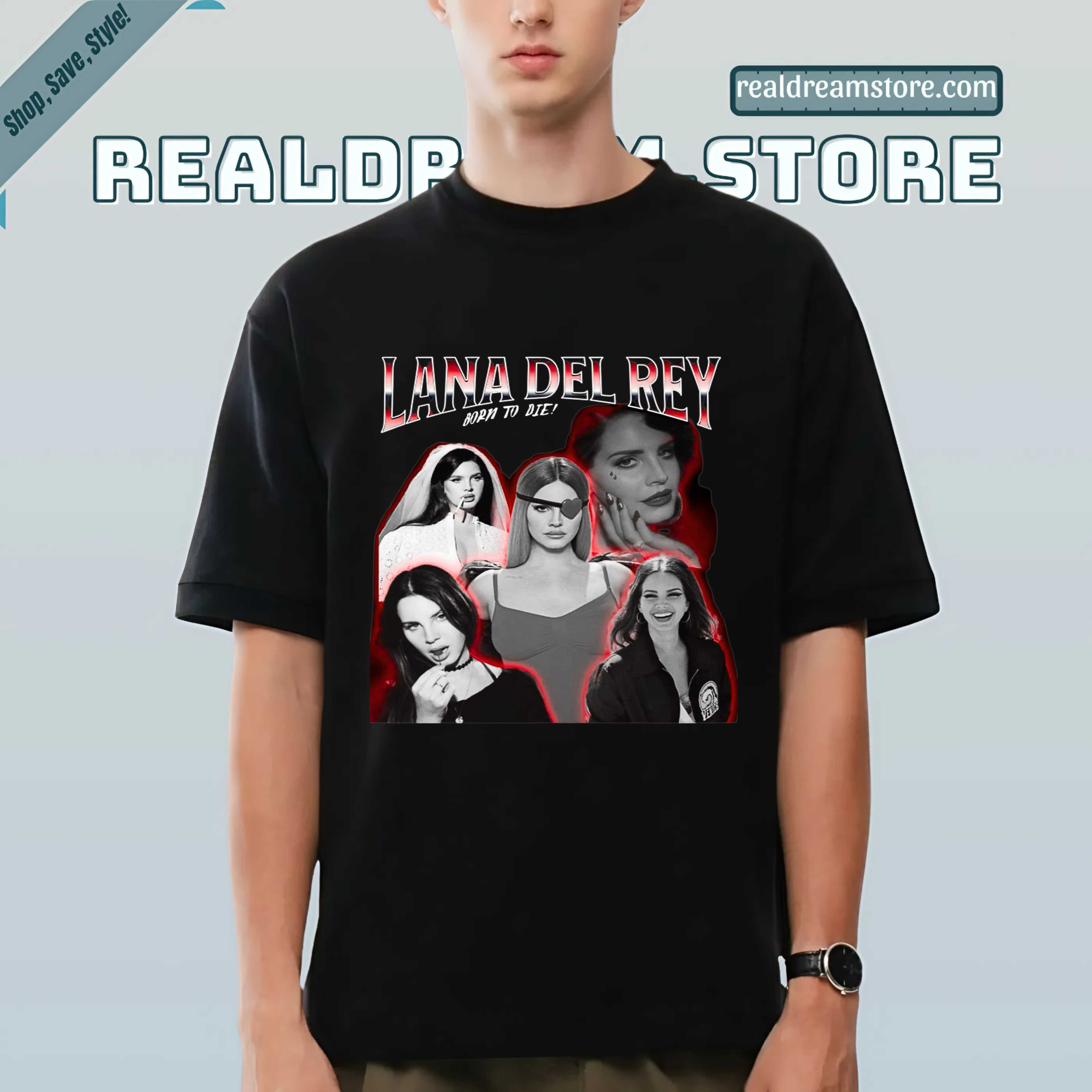 Lana Del Rey Born To Die Tee - Noir Pop Cult Graphic Dark Color Shirt Lana Del Rey Born To Die Tee - Noir Pop Cult Graphic Dark Color Shirt