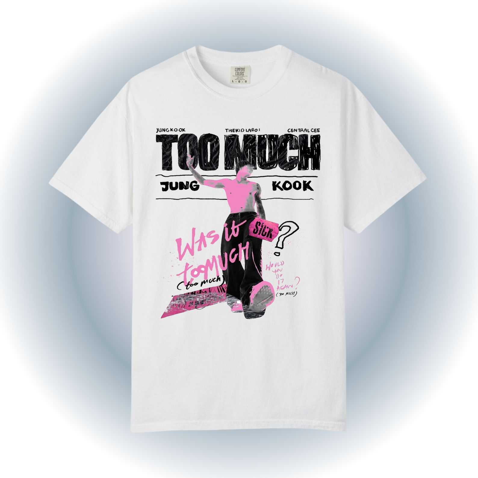 Too Much T Shirt – Jungkook Song T Shirt