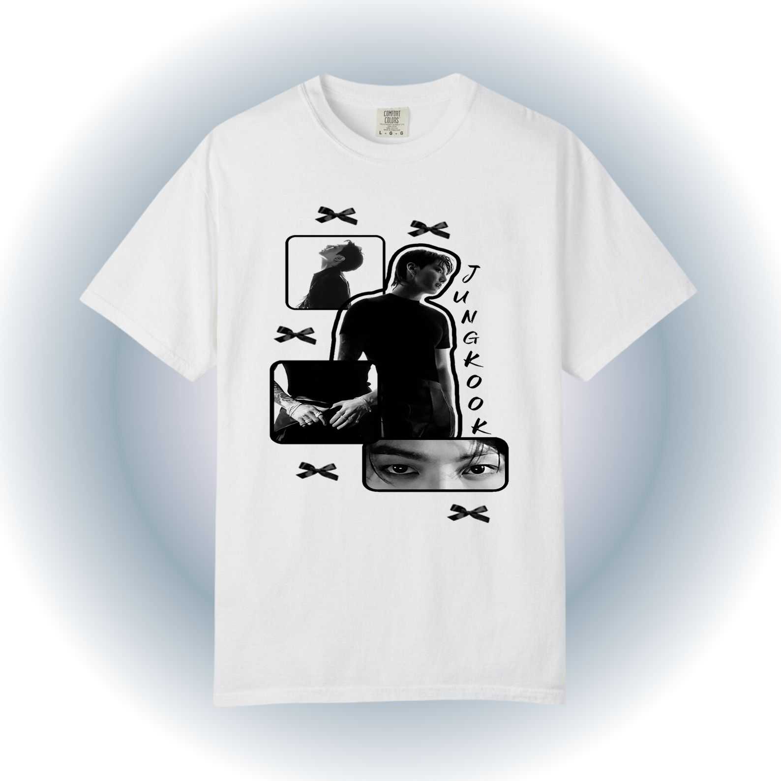 Jungkook T-Shirt – Black Bow T-Shirt