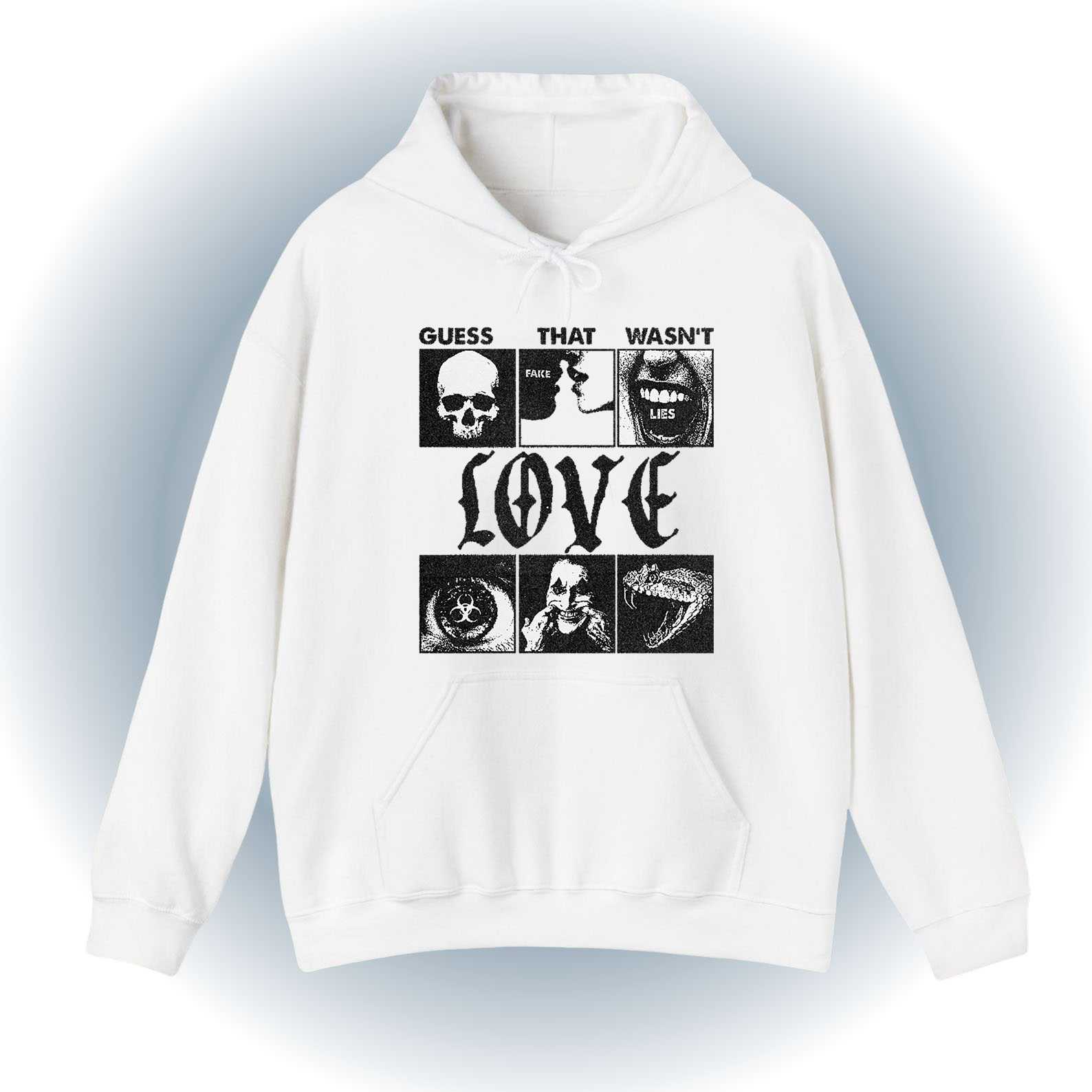 Guess That Wasnt Love Hoodie – Grunge Gothic Hoodie