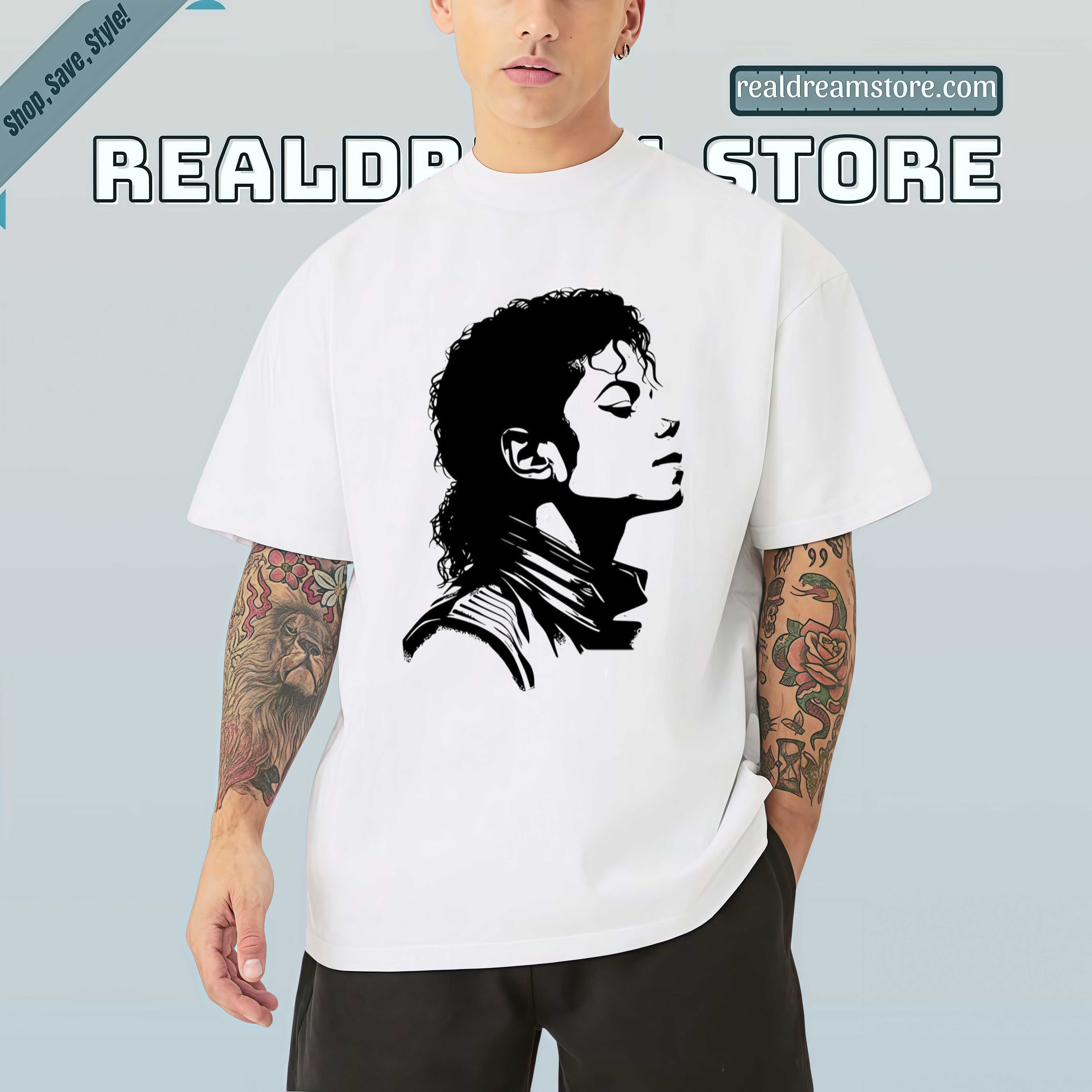 Michael Jackson Bad Era Leather Jacket Tee - Vintage Classic Pop King Tribute Shirt Michael Jackson Bad Era Leather Jacket Tee - Vintage Classic Pop King Tribute Shirt