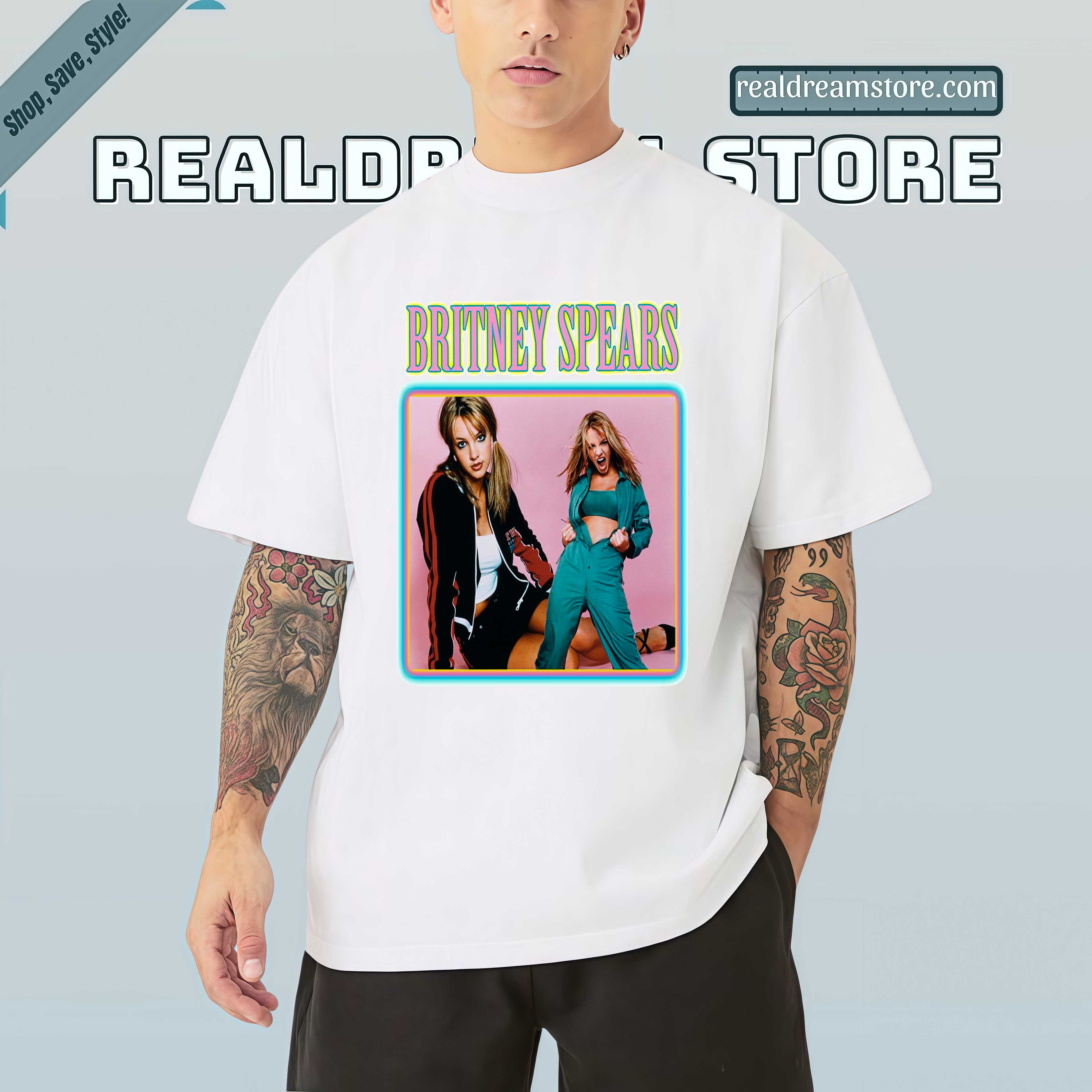 Britney Spears Y2k Pop Icon Graphic Tee - 90s Throwback Fan Shirt Britney Spears Y2k Pop Icon Graphic Tee - 90s Throwback Fan Shirt