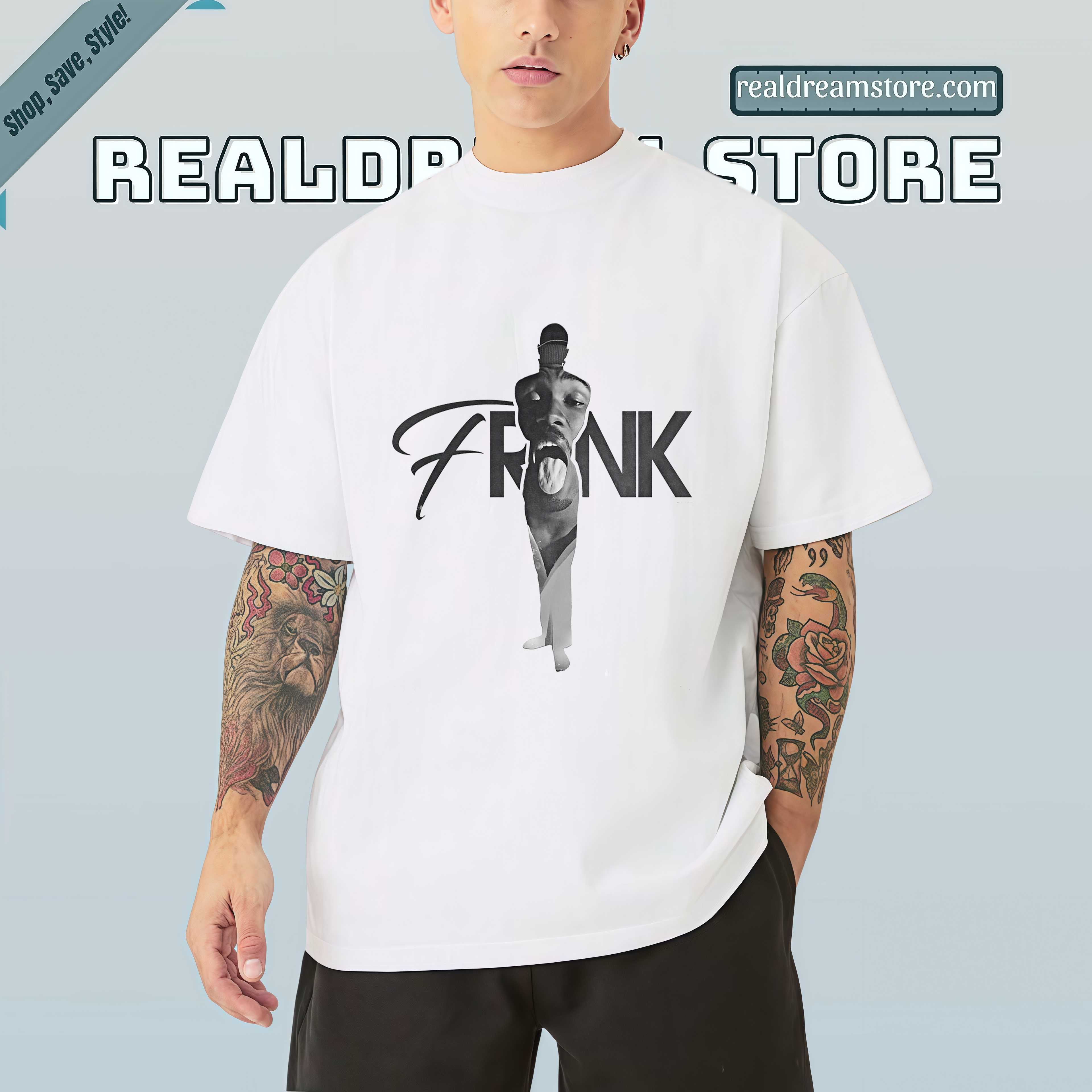 Frank Tongue Vision Tee - Frank Ocean Fan Art Graphic Shirt Frank Tongue Vision Tee - Frank Ocean Fan Art Graphic Shirt