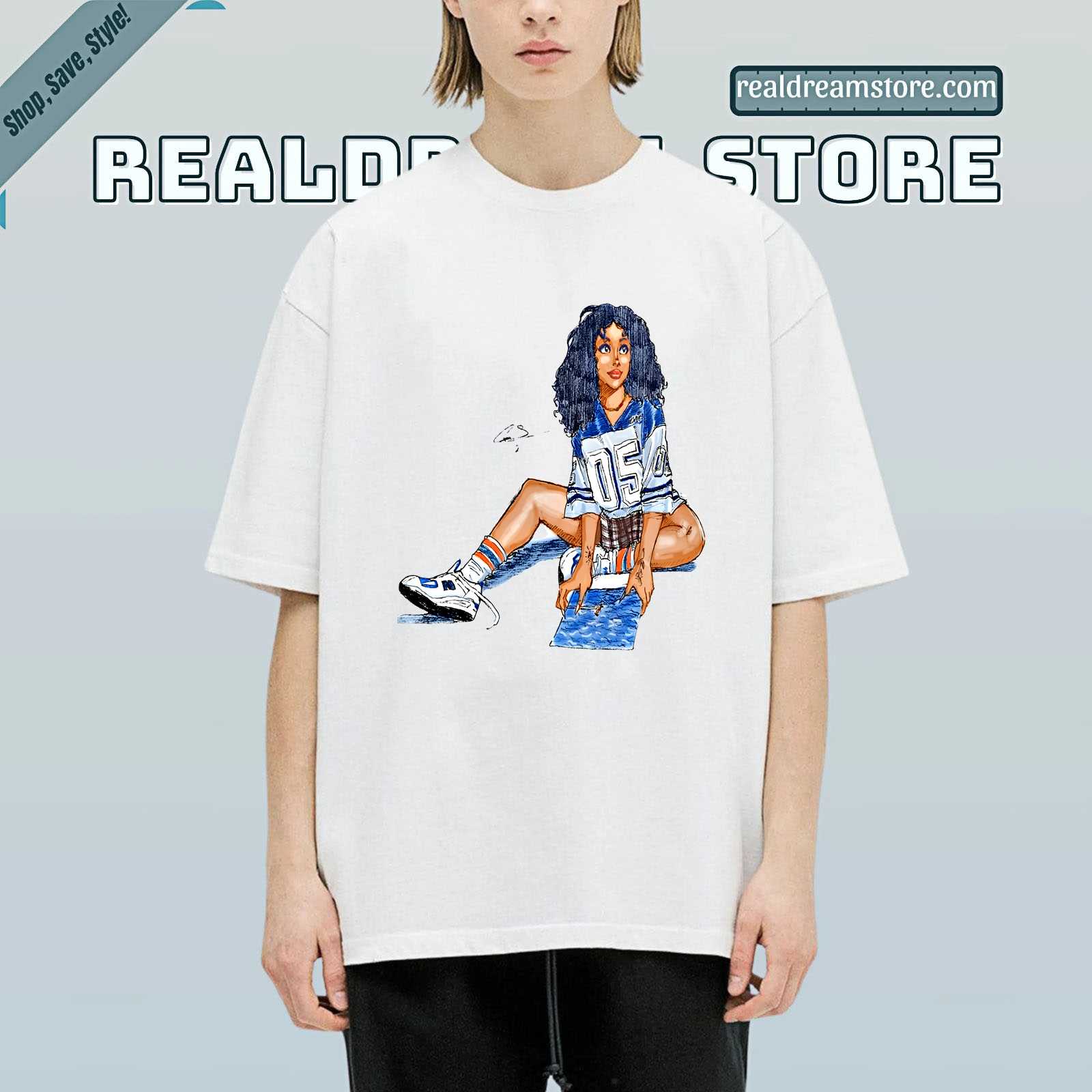 Sza Playful Vibes Tee - Sza Sporty Chic Graphic Tee