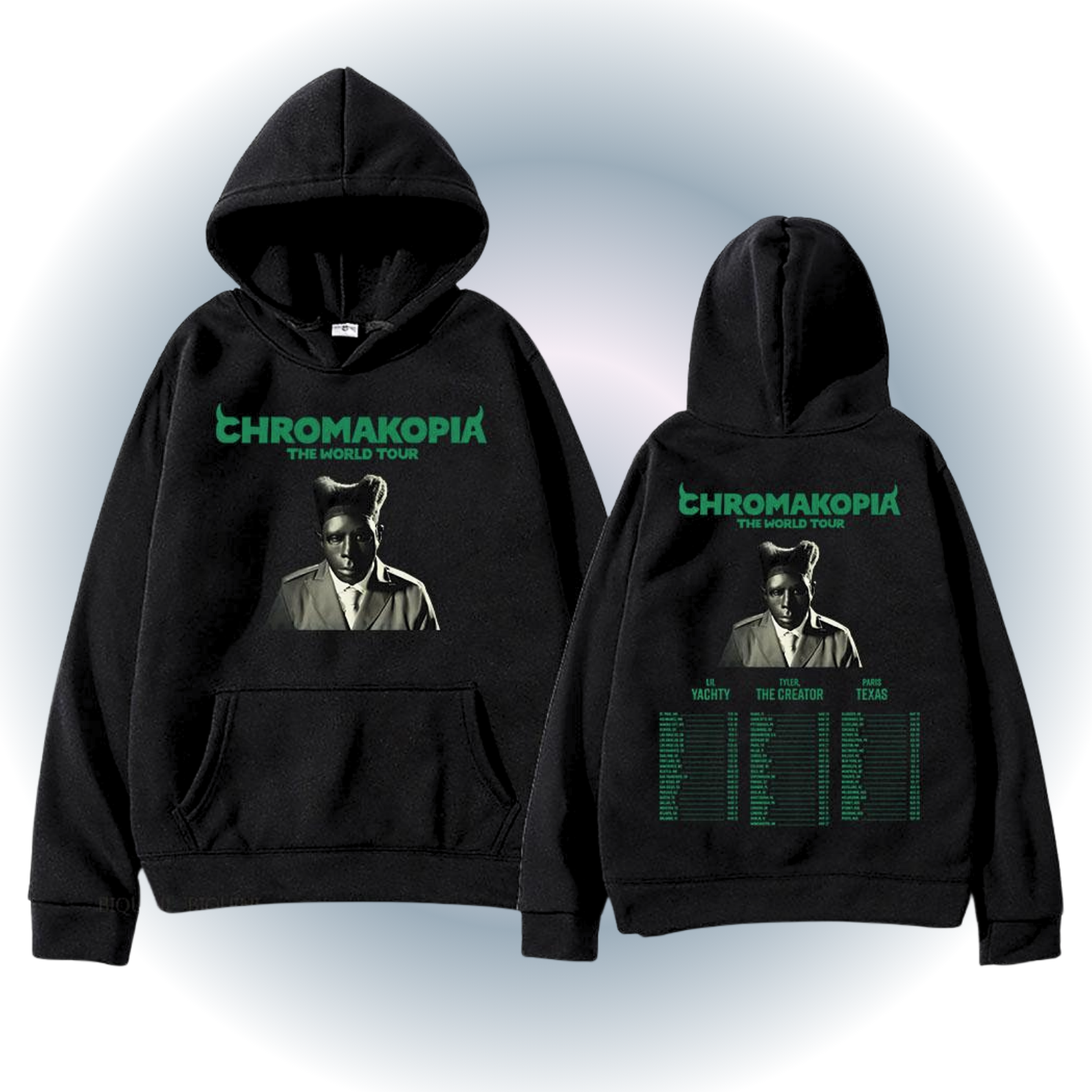 Tyler The Creator Chromakopia Hoodie - The World Tour Tyler The Creator Chromakopia Hoodie - The World Tour