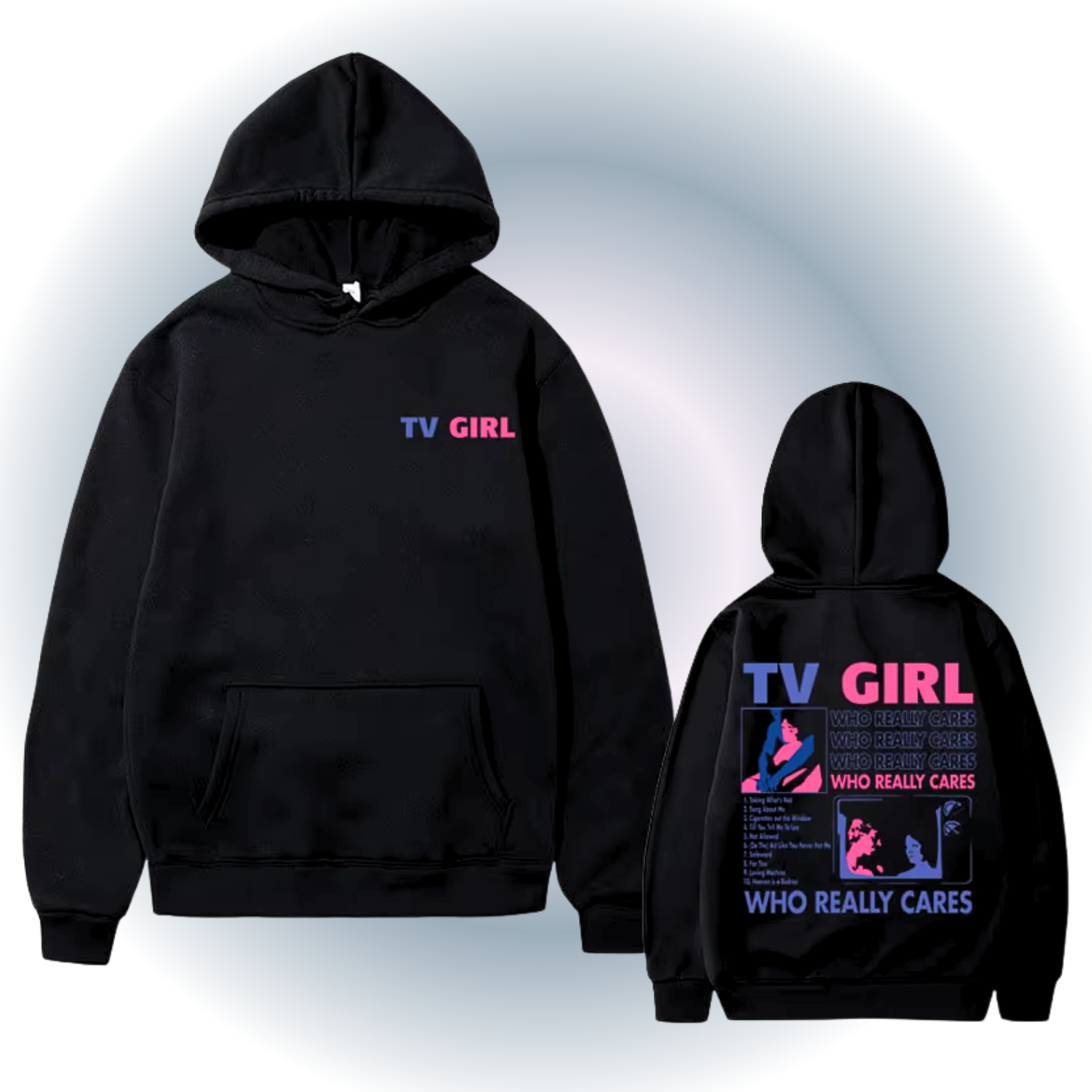 Tv Girl Who Really Cares Hoodie - Indie Music Merch