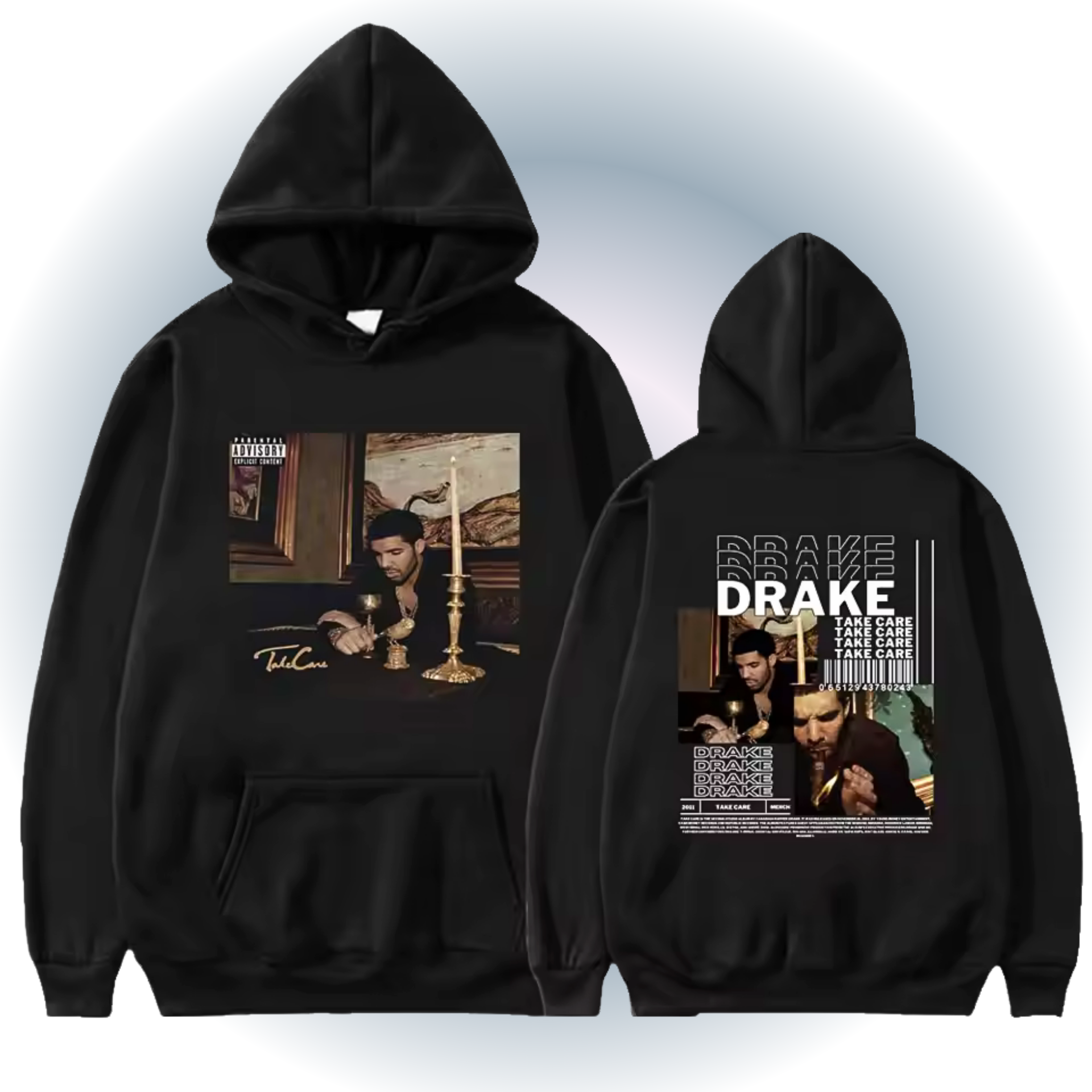 Drake Take Care Hoodie - Vintage Album Merch
