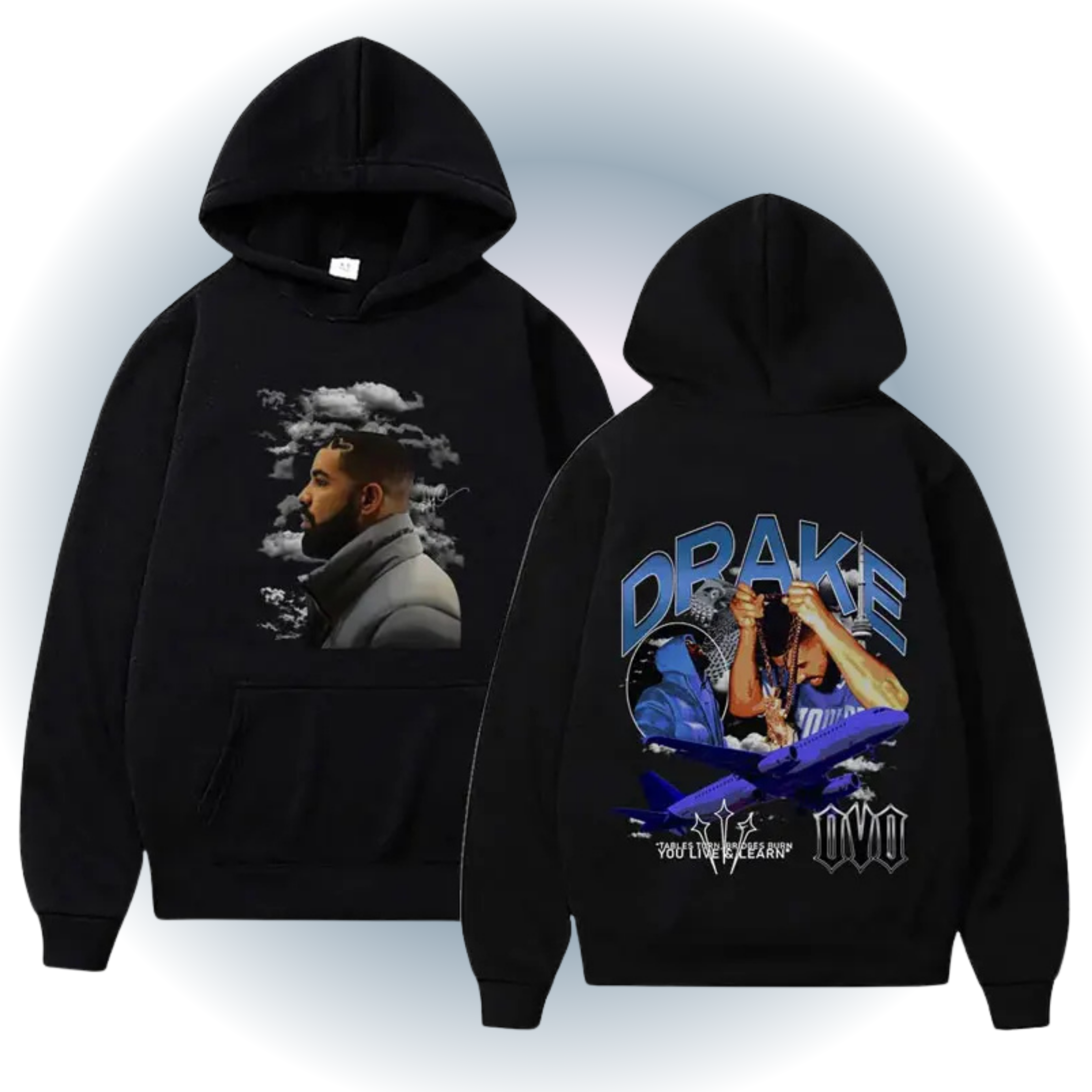 Drake Ovo Hoodie - You Live You Learn Design Drake Ovo Hoodie - You Live You Learn Design