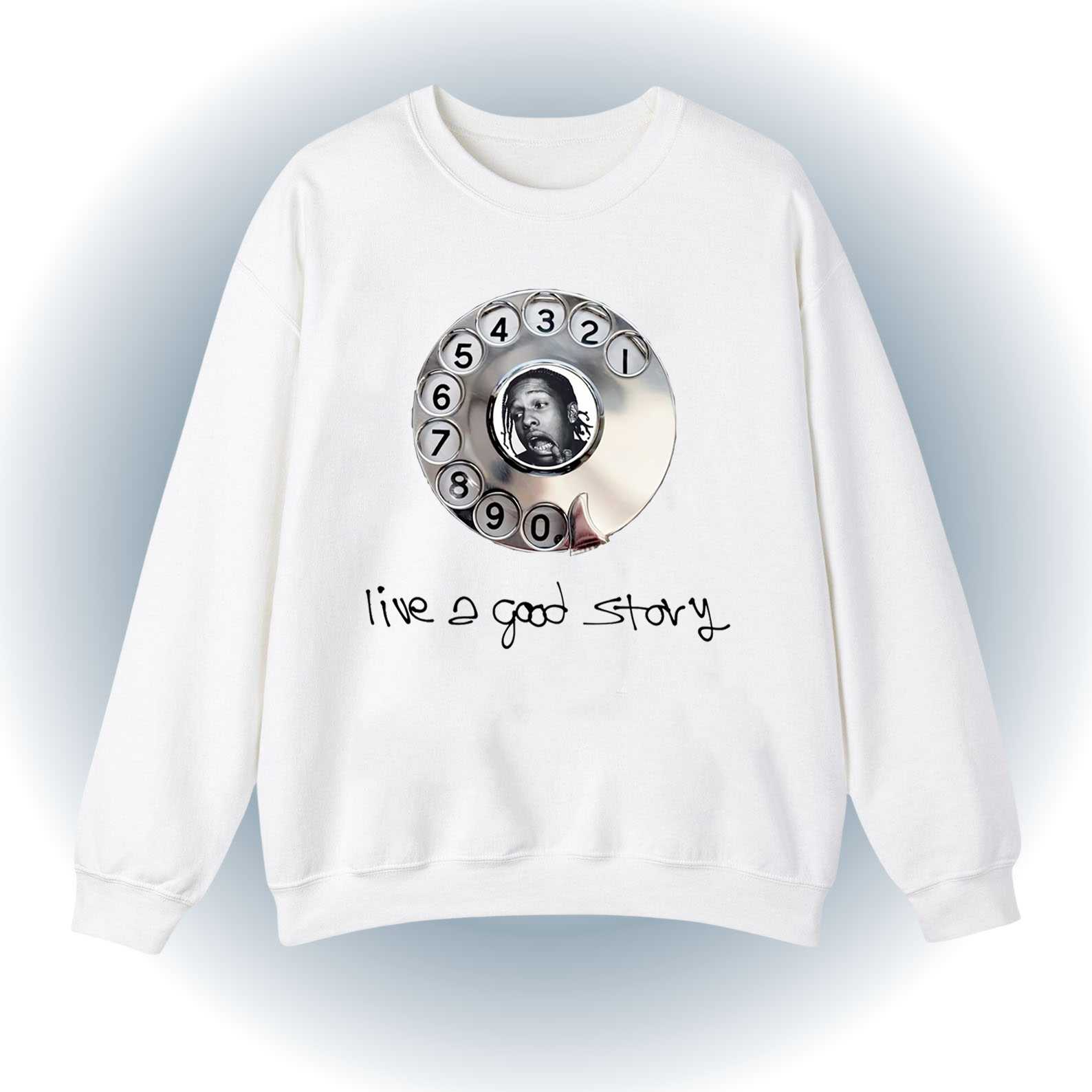 Rotary Dial Sweatshirt – Live A Good Story Sweatshirt Rotary Dial Sweatshirt – Live A Good Story Sweatshirt