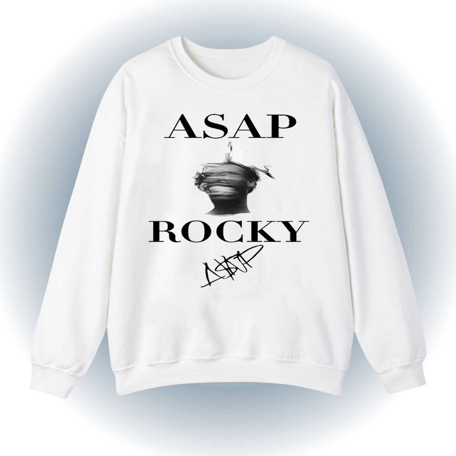 Asap Rocky Sweatshirt – Motion Blur Sweatshirt Asap Rocky Sweatshirt – Motion Blur Sweatshirt