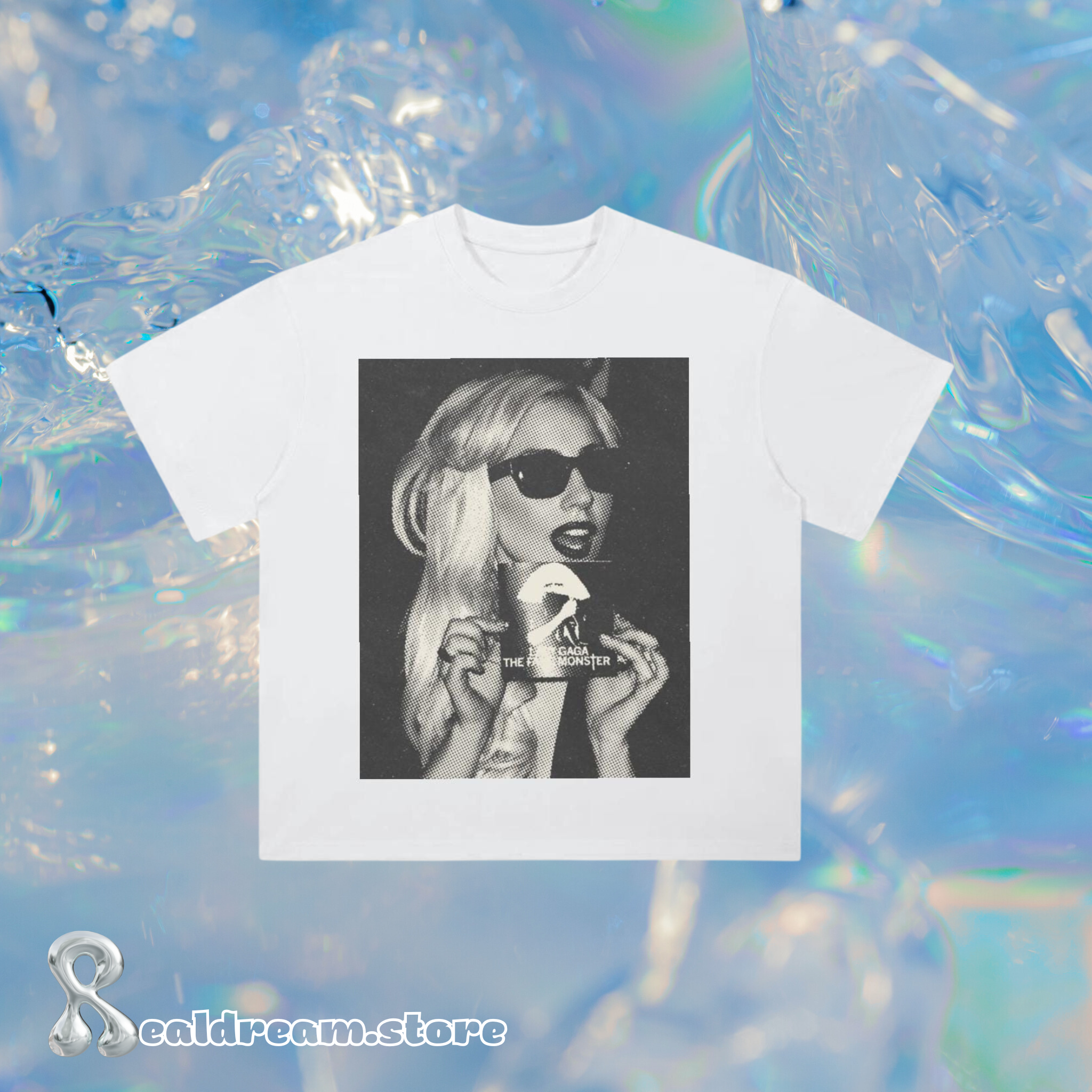 Lady Gaga Drop Shoulder T-Shirt