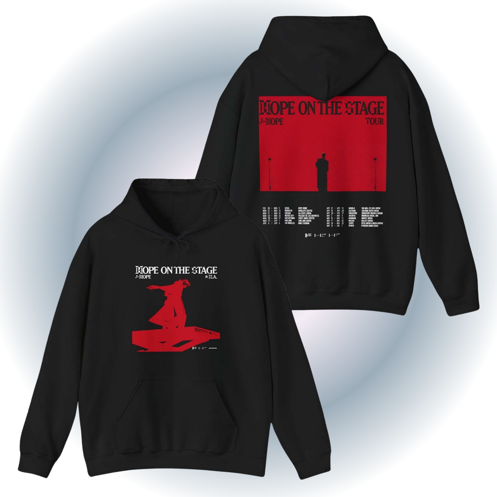 J Hope Hope On The Street Hoodie - Tour Merch J Hope Hope On The Street Hoodie - Tour Merch