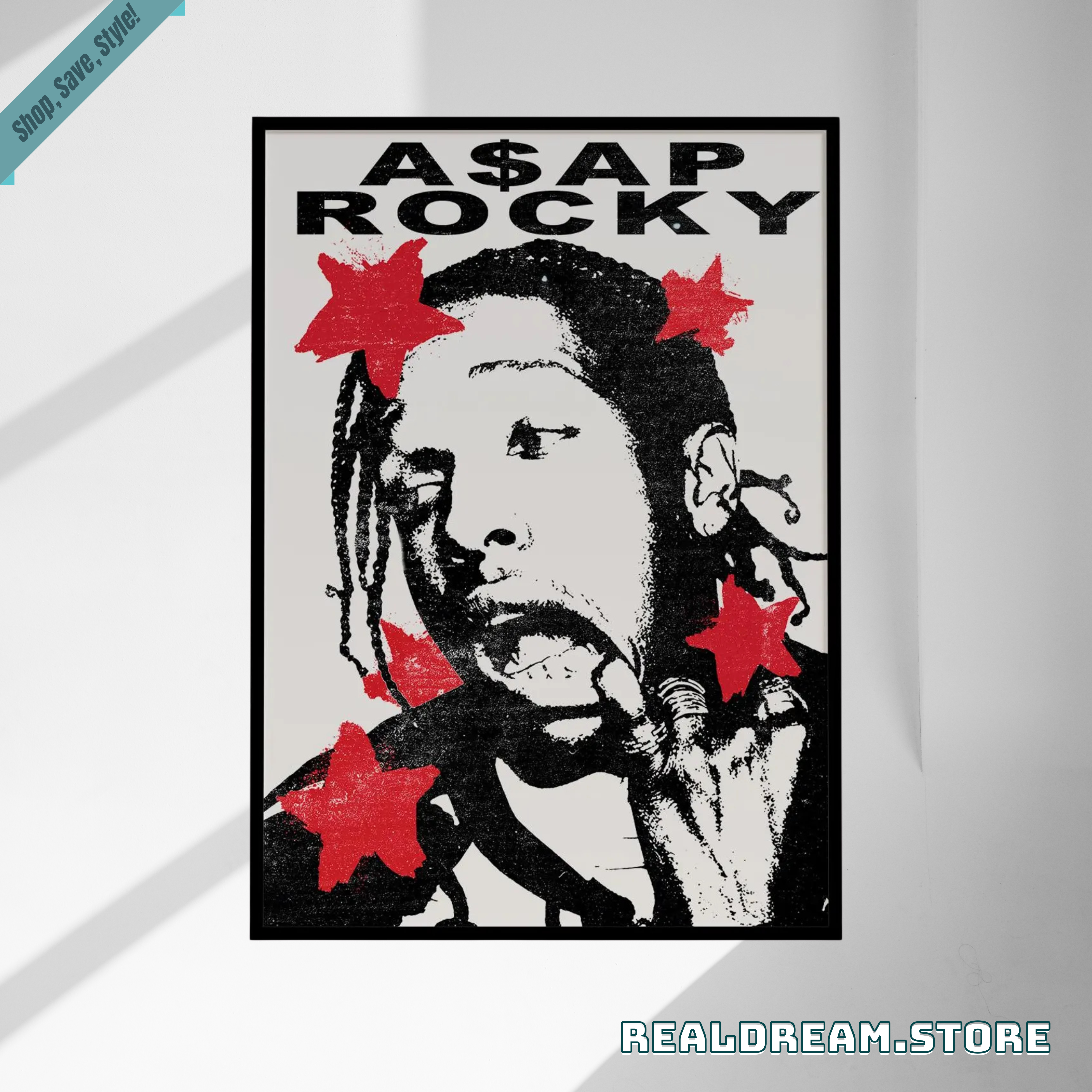 Asap Rocky Poster - Streetwear Aesthetic Decor 4 Asap Rocky Poster - Streetwear Aesthetic Decor 4
