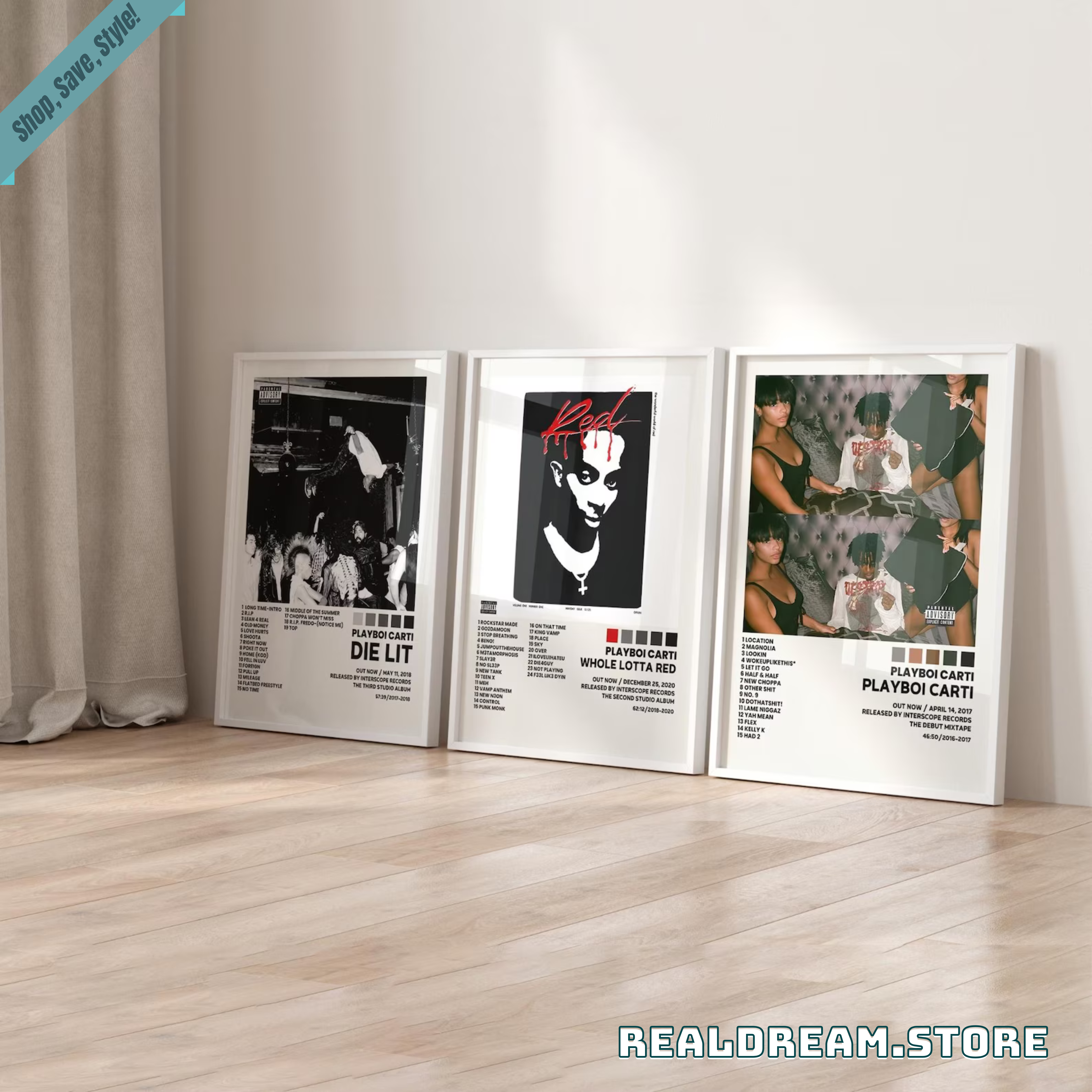 Playboi Carti Whole Lotta Red Poster - Vampire Aesthetic Decor 3 Playboi Carti Whole Lotta Red Poster - Vampire Aesthetic Decor 3