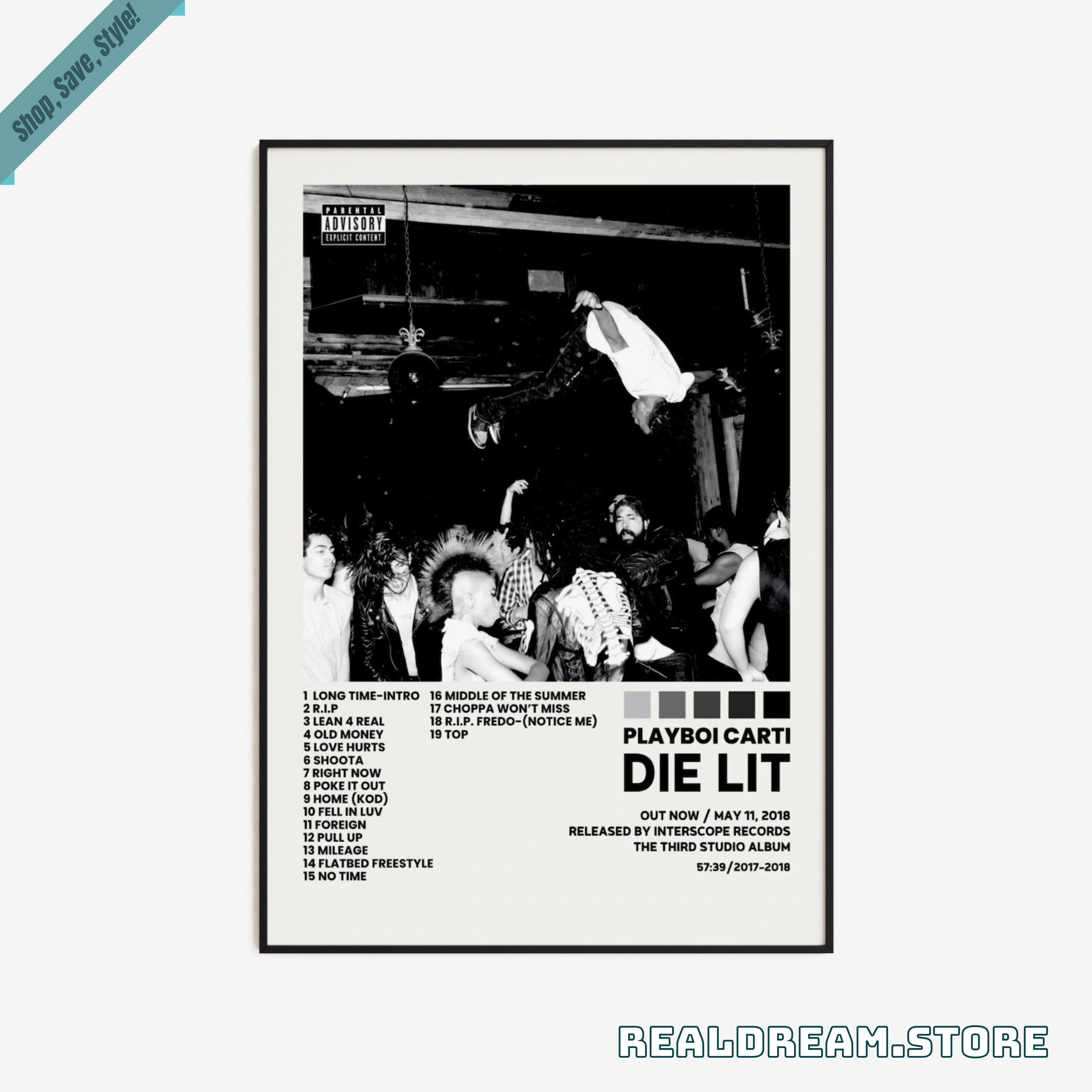 Playboi Carti Die Lit Poster - Punk Rap Aesthetic Wall Decor 4 Playboi Carti Die Lit Poster - Punk Rap Aesthetic Wall Decor 4