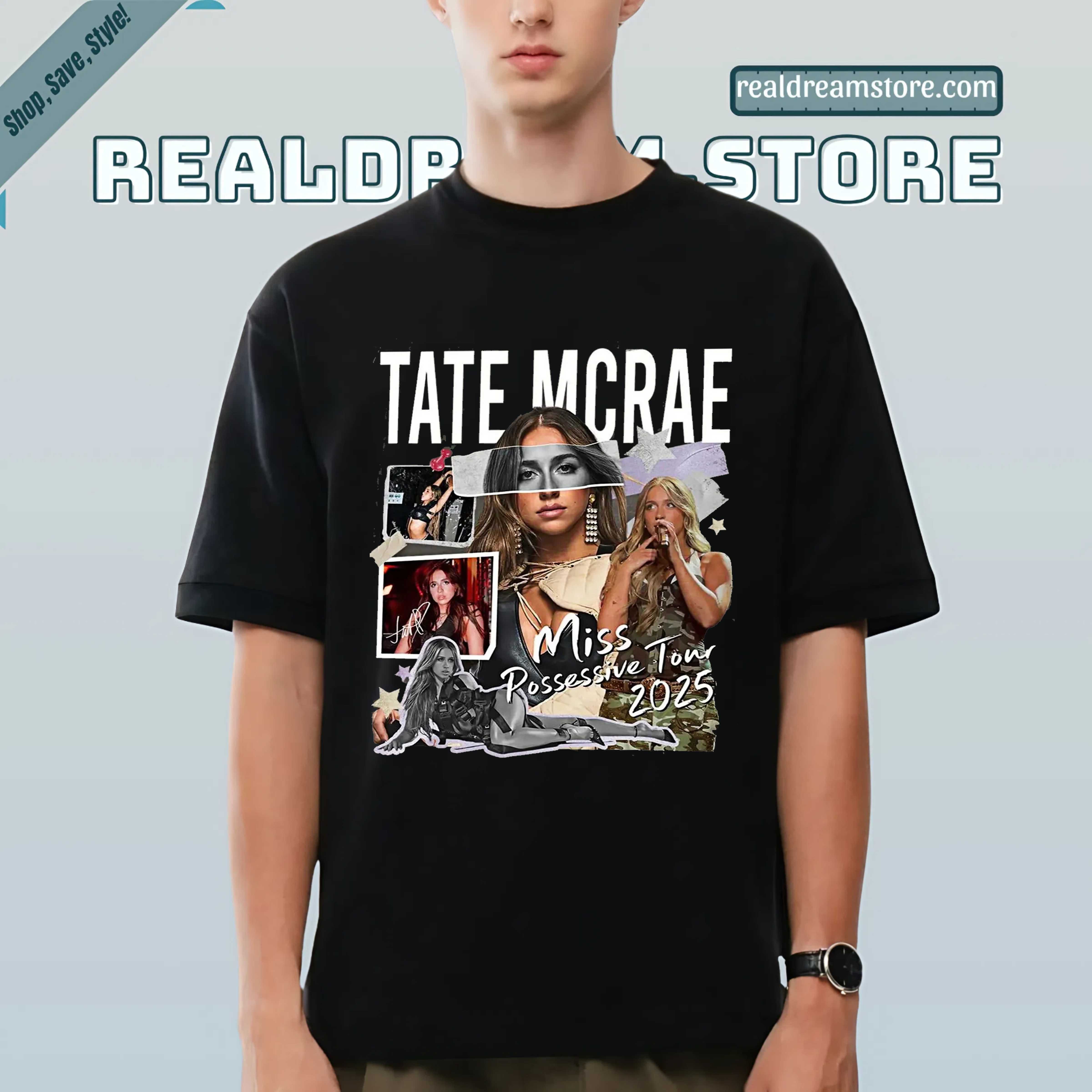 Tate Mcrae Miss Possessive Tour 2025 Tee - Pop Diva Tour Edition