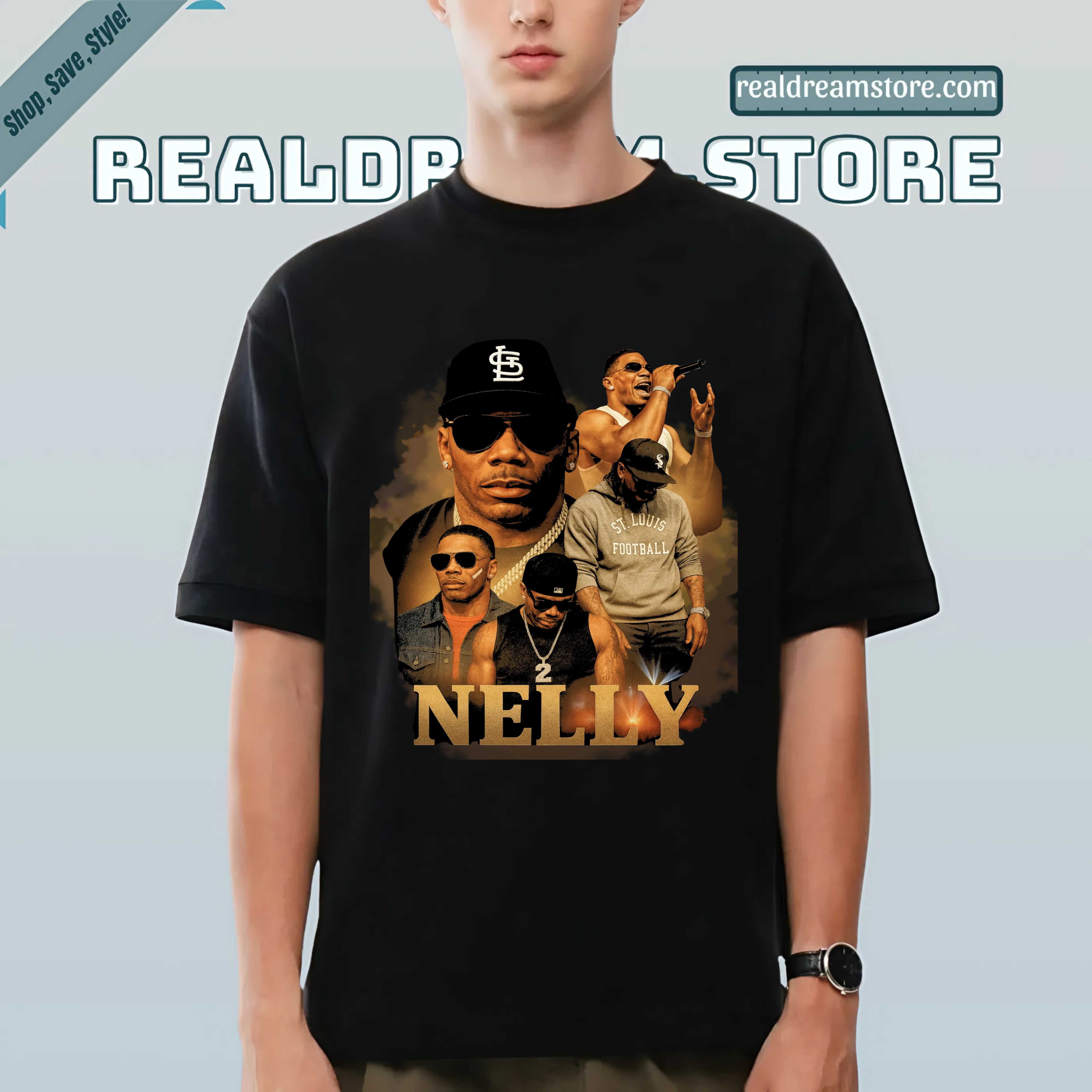 Nelly Gold Legacy Tee - Midwest Icon Tribute Edition