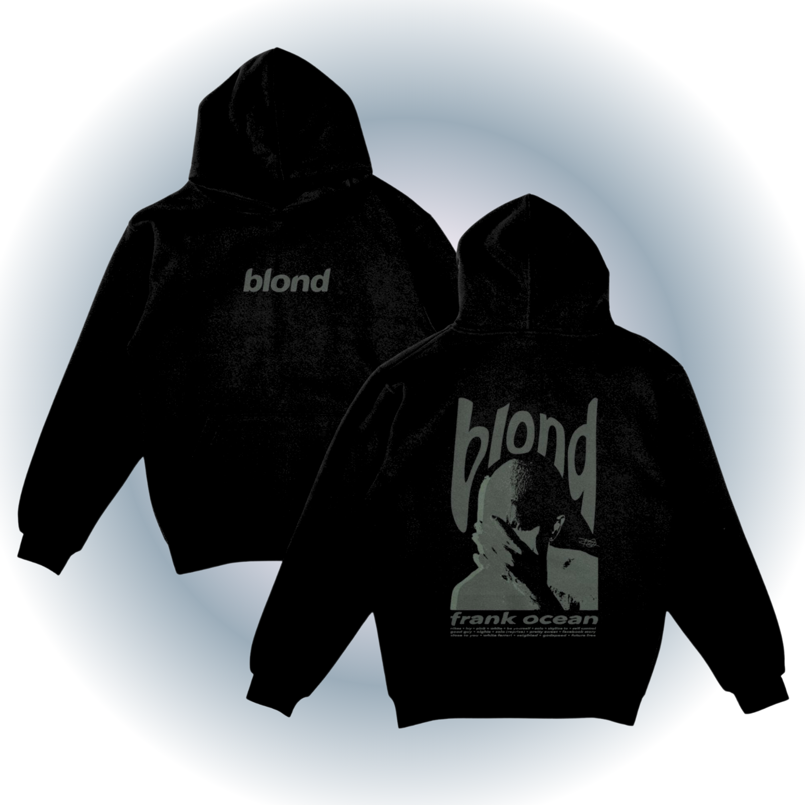 Frank Ocean Blond Hoodie - Vintage Album Merch Frank Ocean Blond Hoodie - Vintage Album Merch