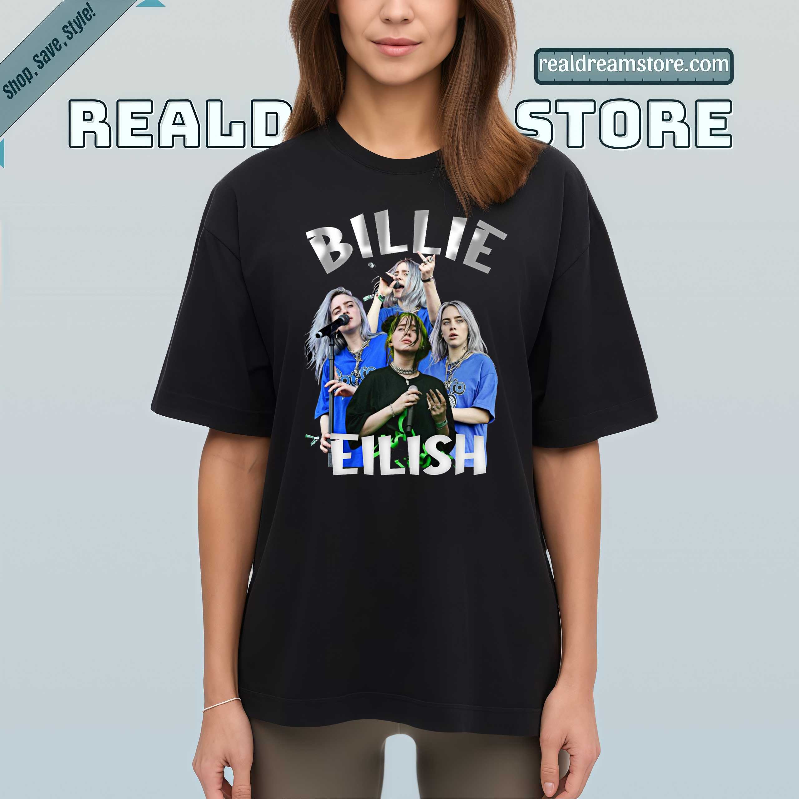 Billie Eilish Shirt - Bad Guy Vibe Fan Merch Billie Eilish Shirt - Bad Guy Vibe Fan Merch
