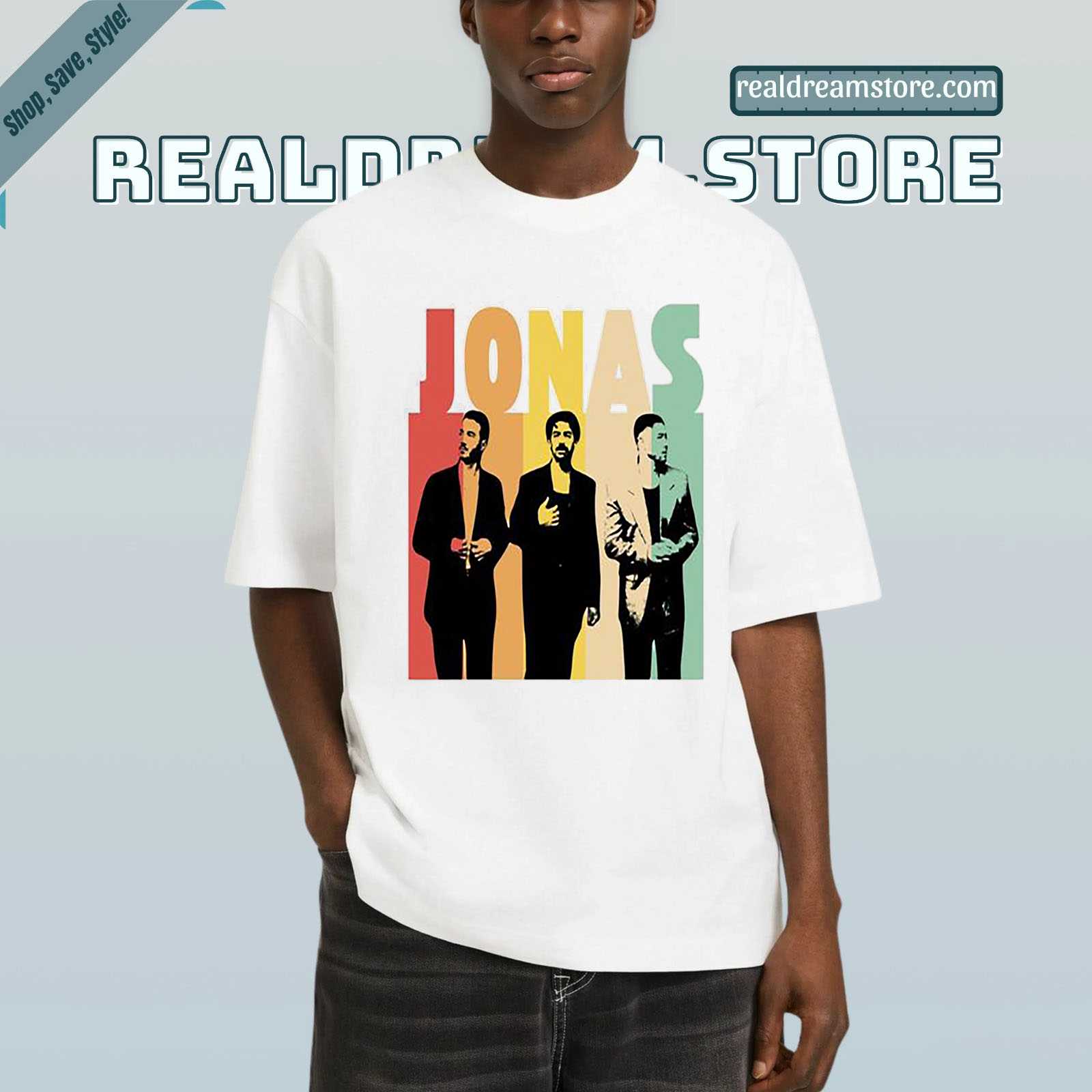 Jonas Brothers Shirt - Retro Pop Band Graphic Tee For Fans Jonas Brothers Shirt - Retro Pop Band Graphic Tee For Fans