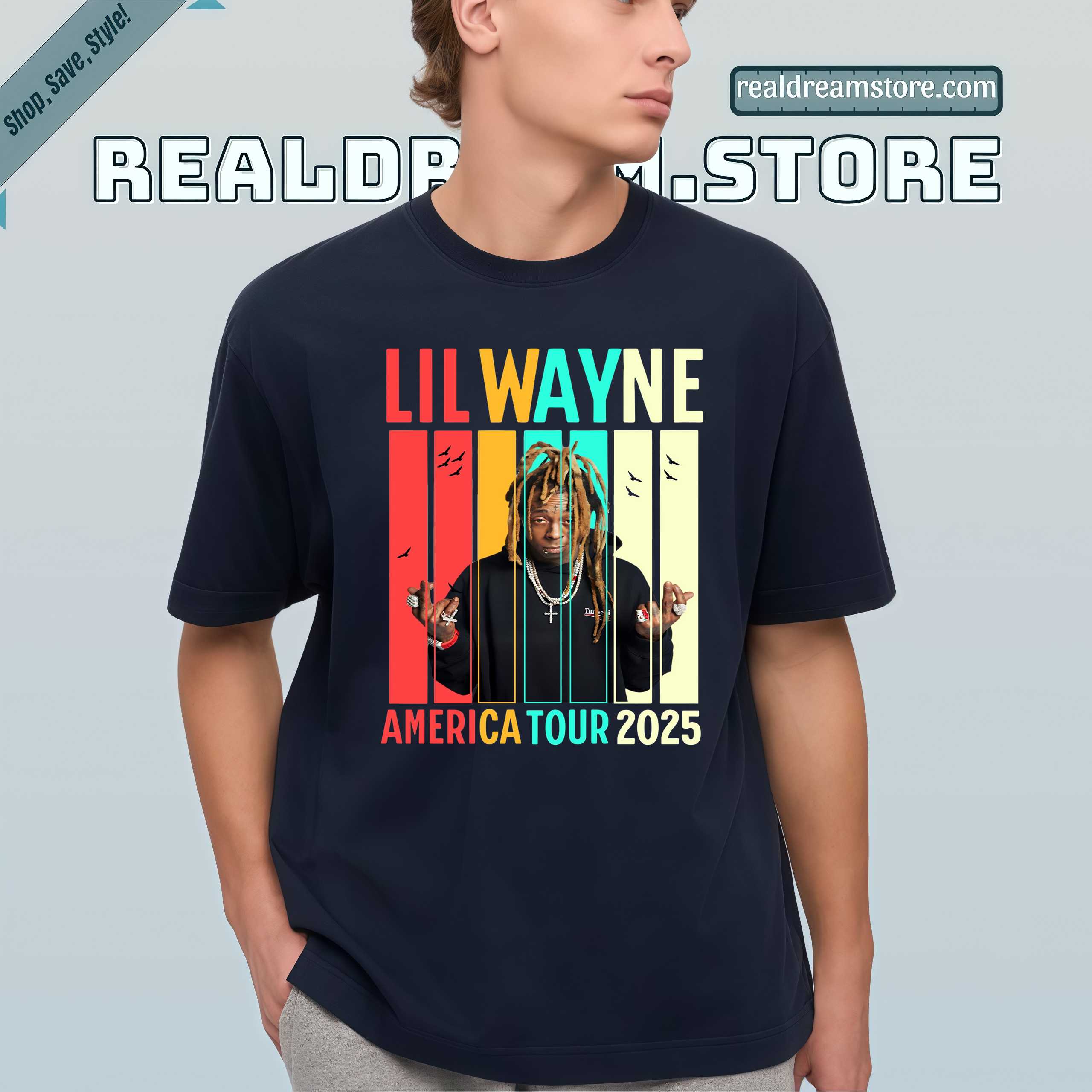 The Lil Wayne Shirt - America Tour 2025 Merch