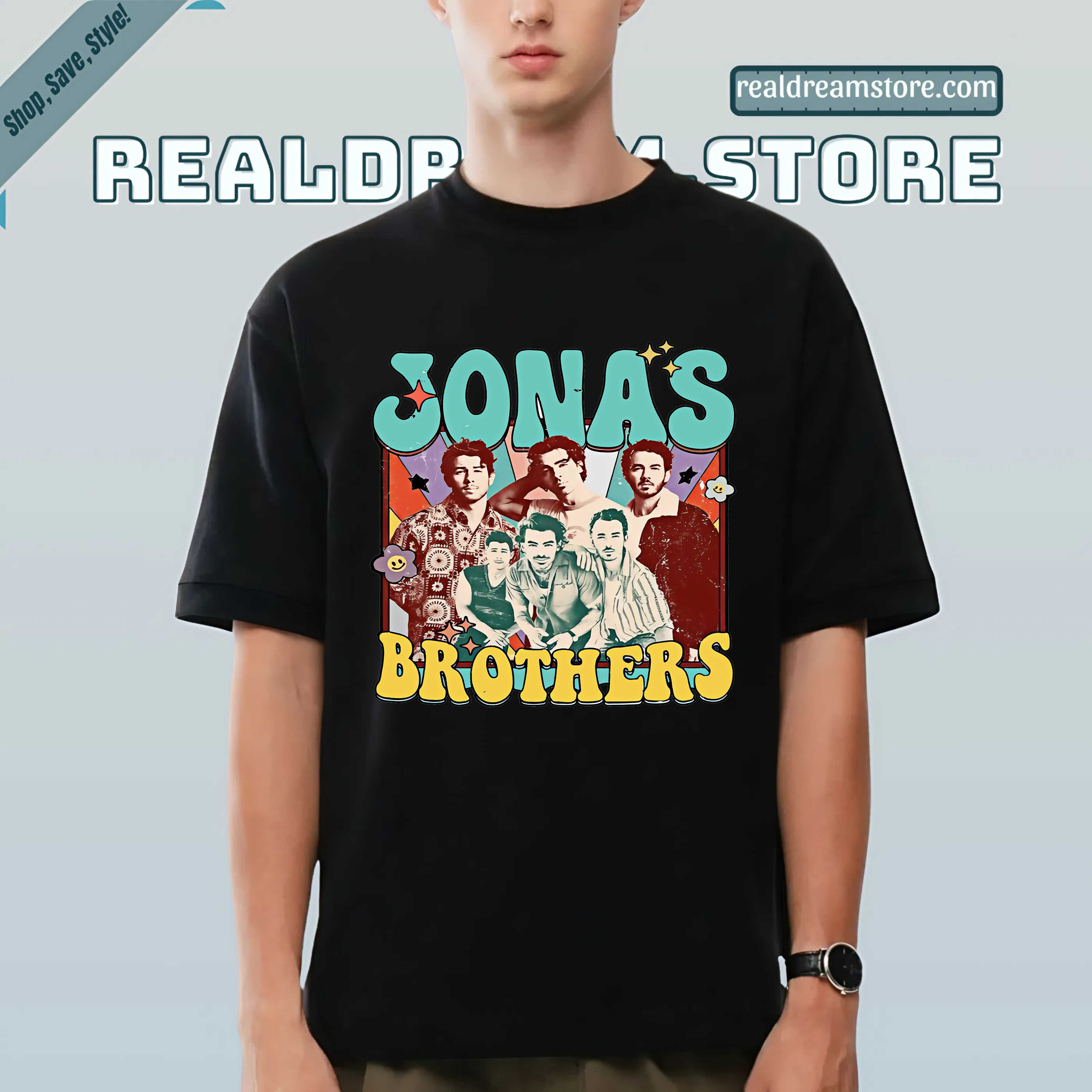 The Jonas Brothers Retro Tee - Vintage Fan Merch The Jonas Brothers Retro Tee - Vintage Fan Merch