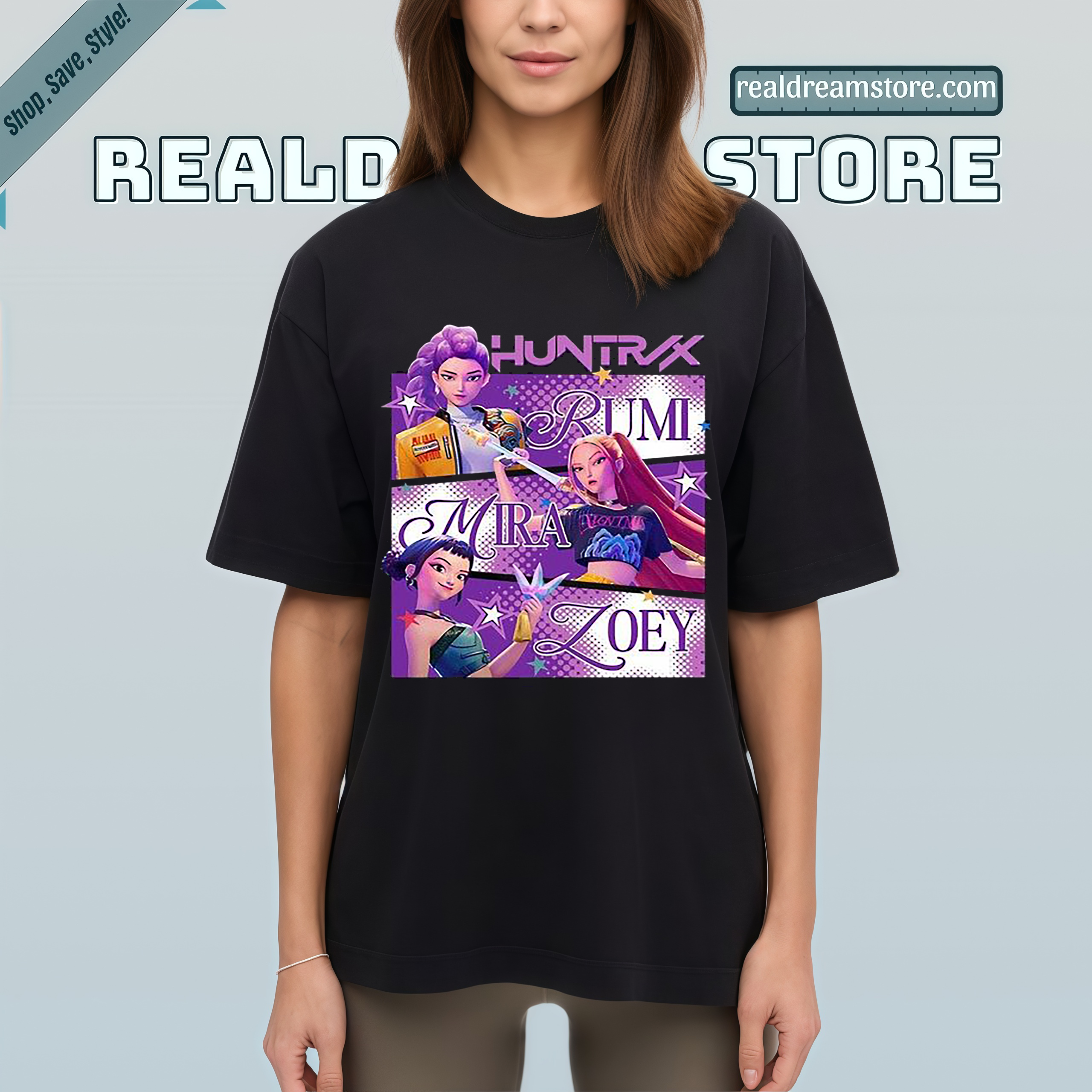 Kpop Demon Hunters Tshirt - Kpop Huntrix Gift For Women Kpop Demon Hunters Tshirt - Kpop Huntrix Gift For Women