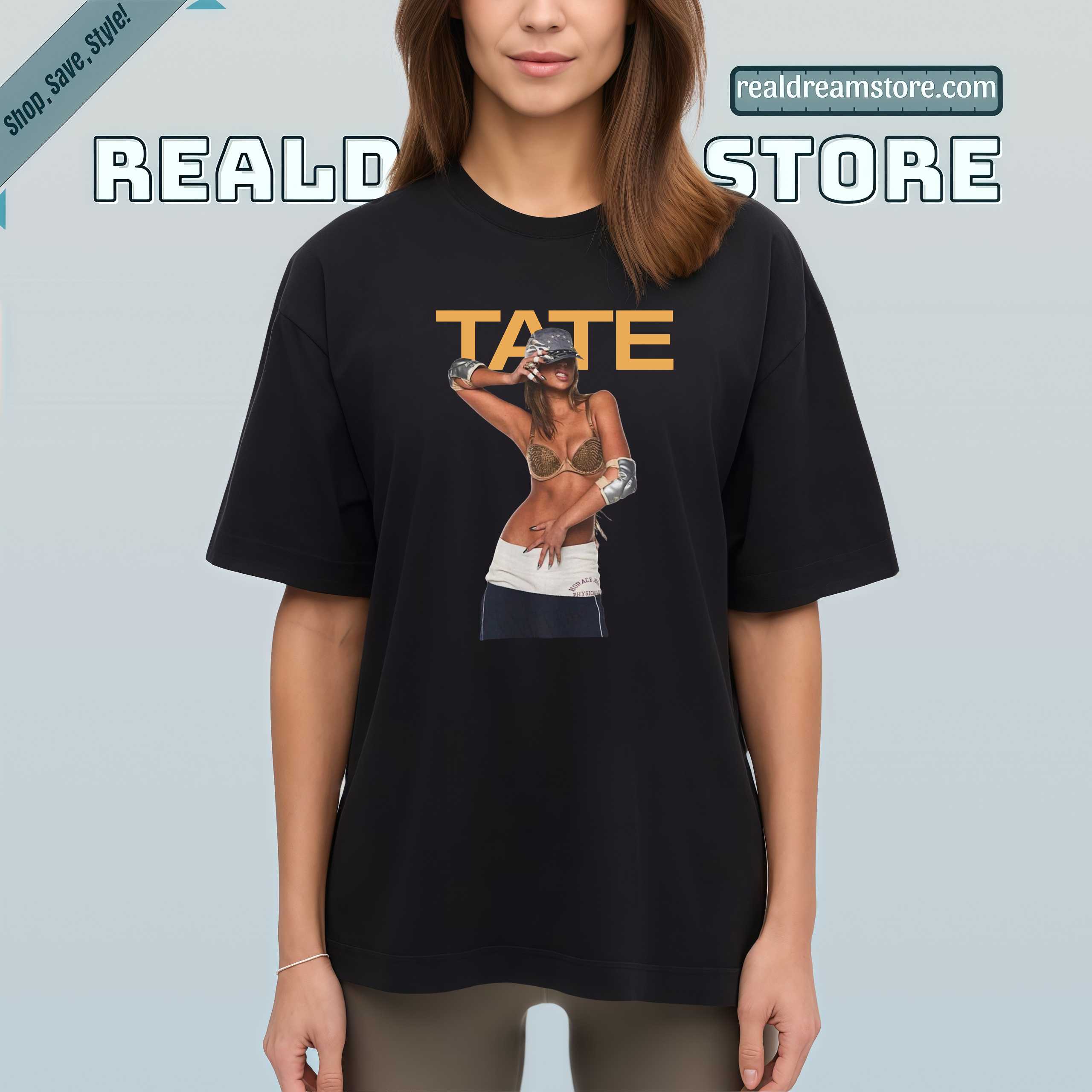 The Tate Y2k Tee - Vintage Glam Style Shirt