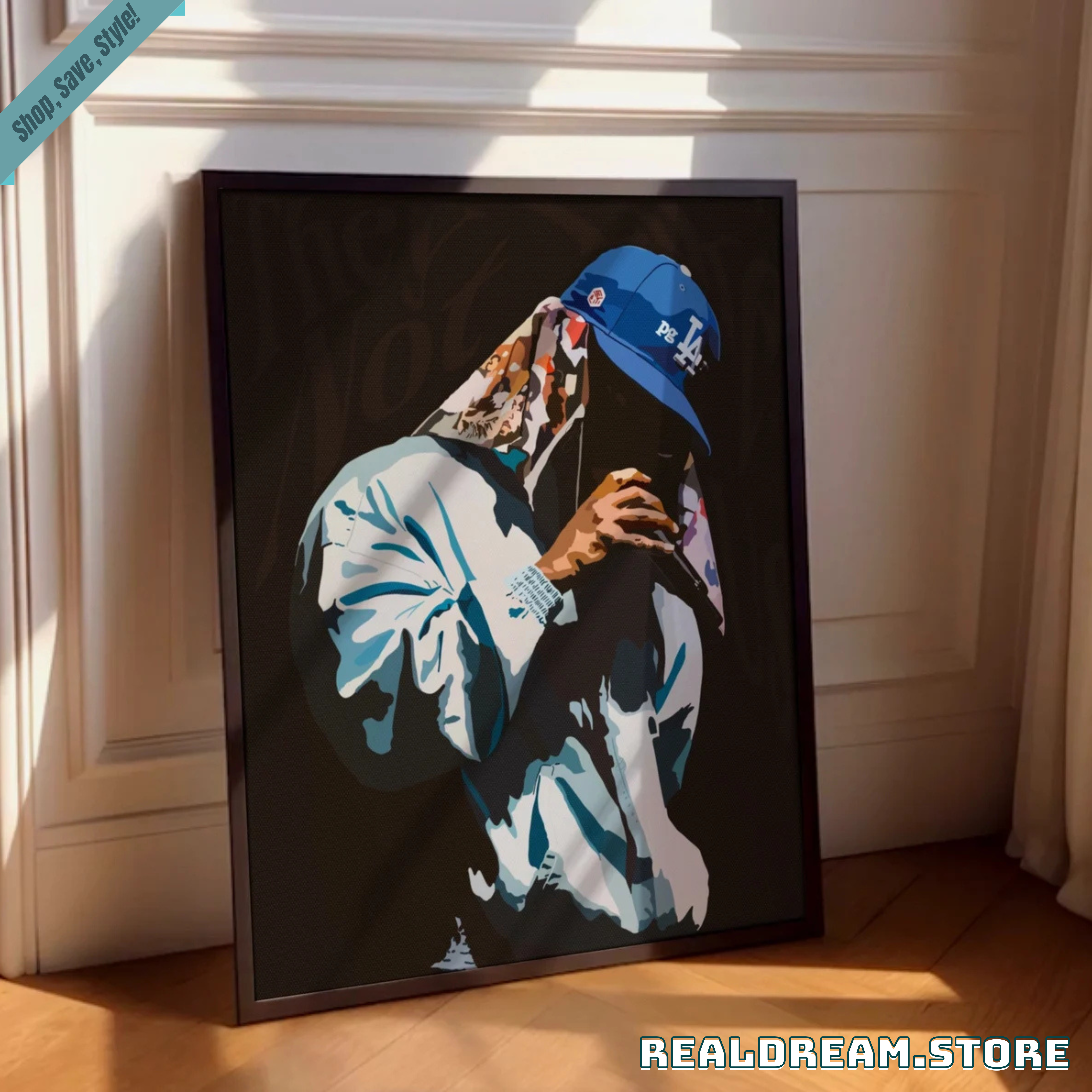 Kendrick Lamar Streetwear Poster - Minimalist Hip Hop Wall Art Decor 2 Kendrick Lamar Streetwear Poster - Minimalist Hip Hop Wall Art Decor 2