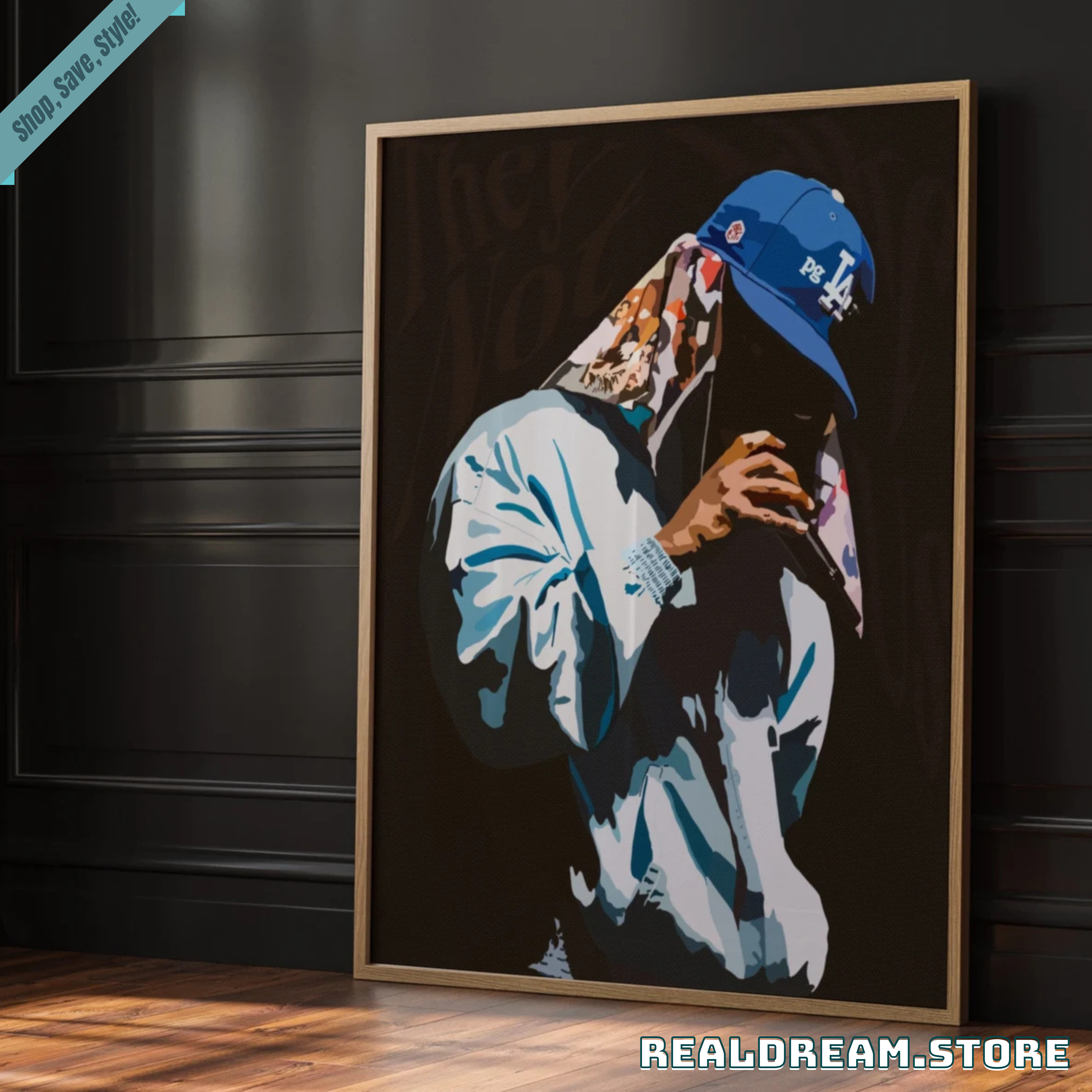 Kendrick Lamar Streetwear Poster - Minimalist Hip Hop Wall Art Decor 4 Kendrick Lamar Streetwear Poster - Minimalist Hip Hop Wall Art Decor 4