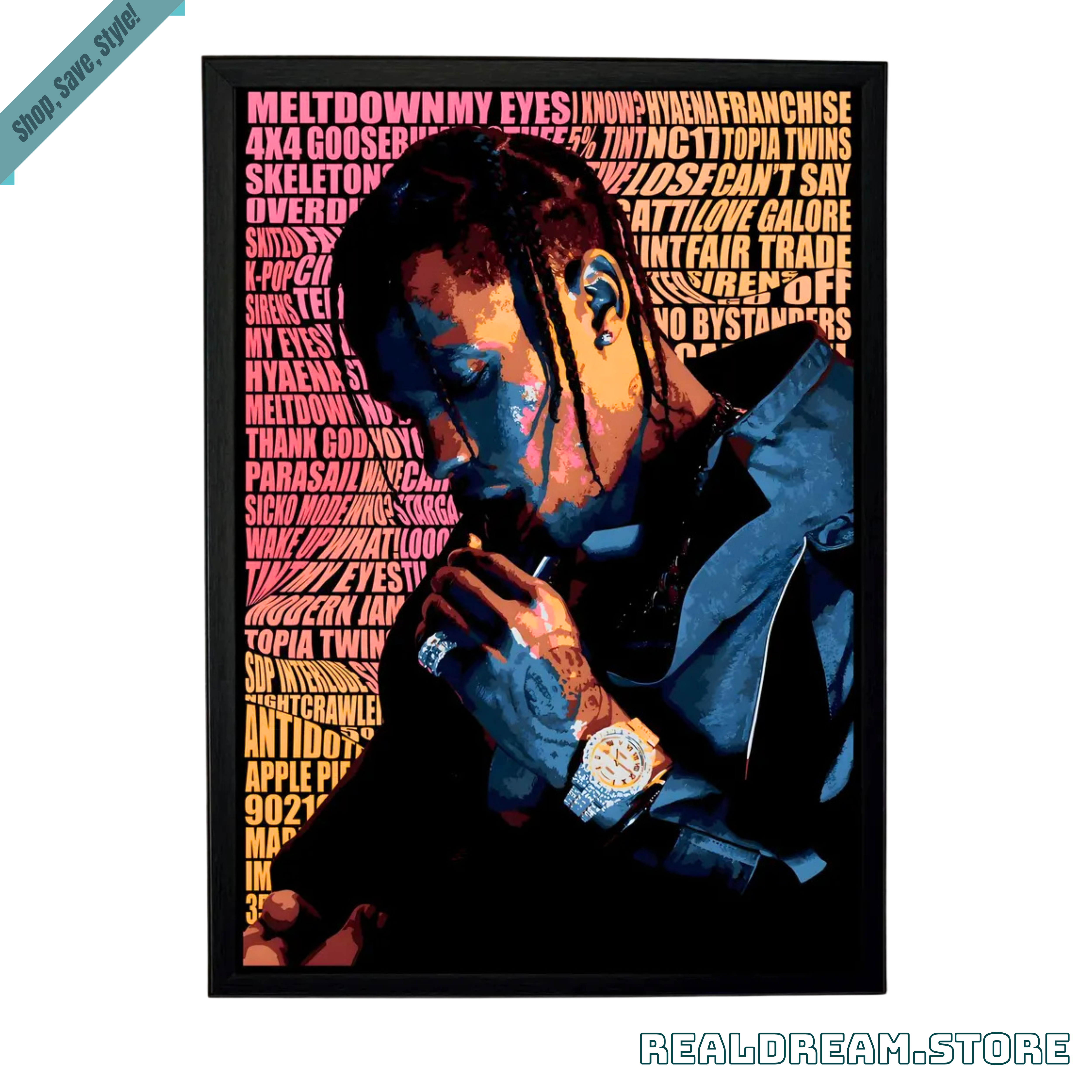 Travis Scott Utopia Poster - Hip Hop Album Art Print Decor 3 Travis Scott Utopia Poster - Hip Hop Album Art Print Decor 3