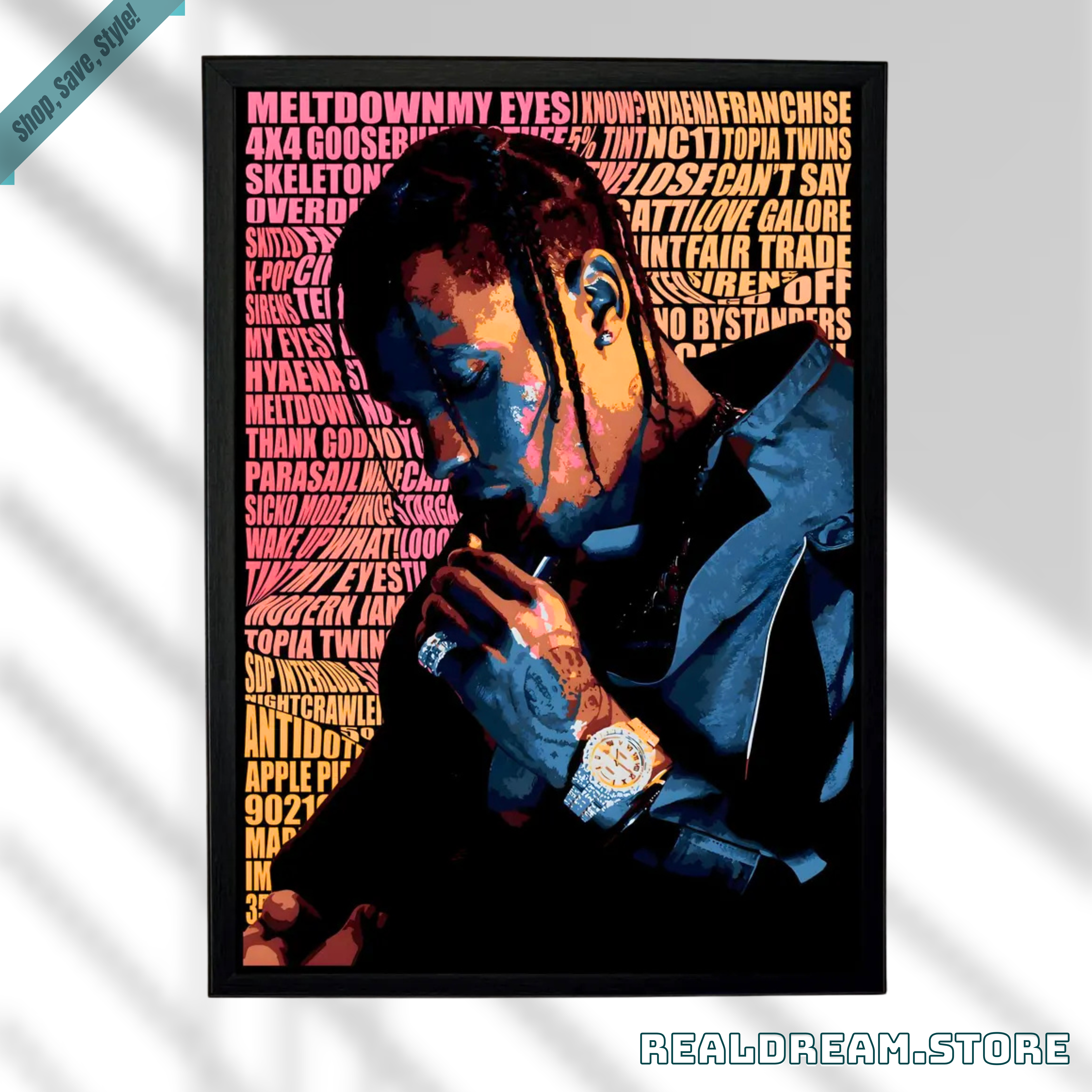 Travis Scott Utopia Poster - Hip Hop Album Art Print Decor 4 Travis Scott Utopia Poster - Hip Hop Album Art Print Decor 4